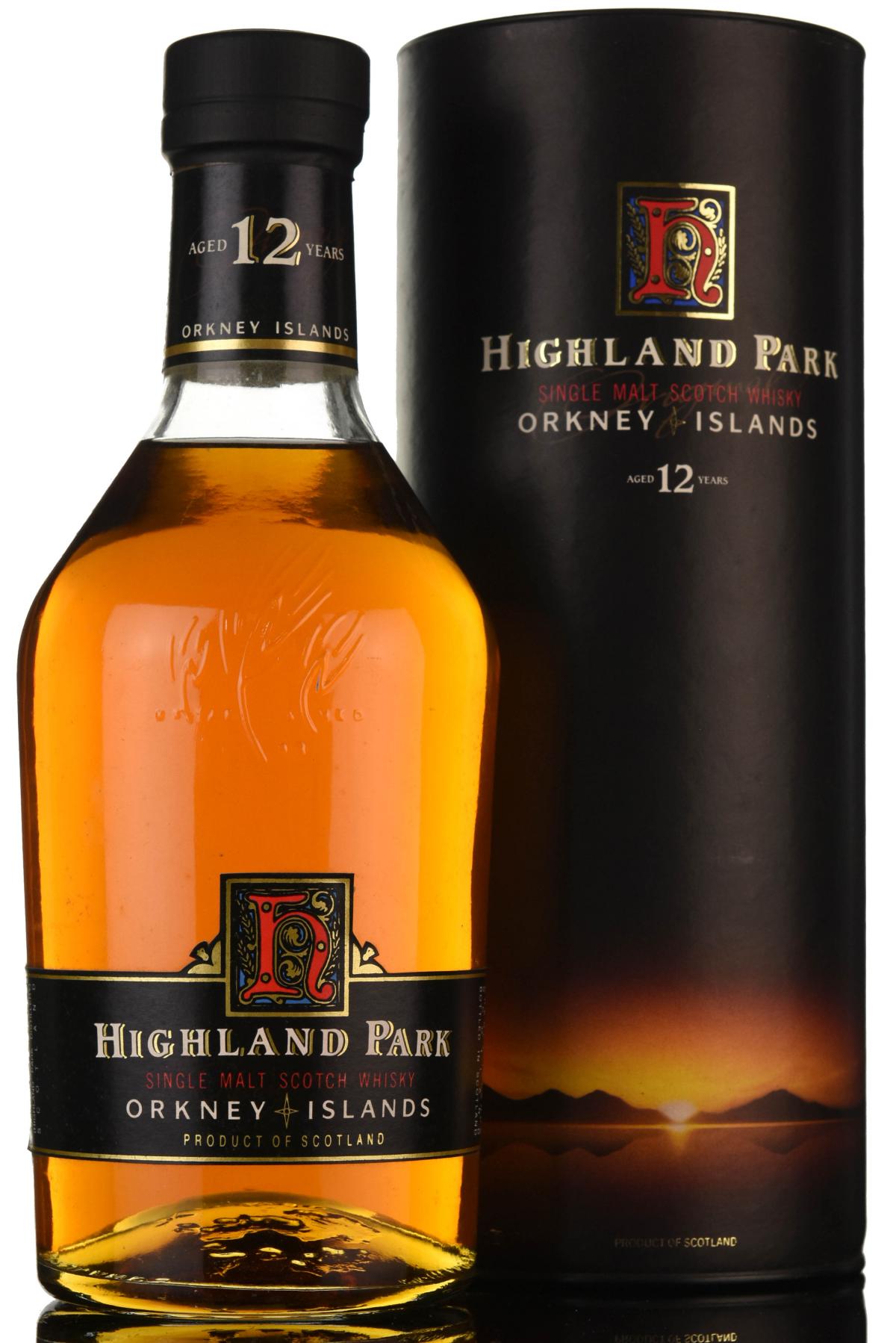 Highland Park 12 Year Old - Circa 1990