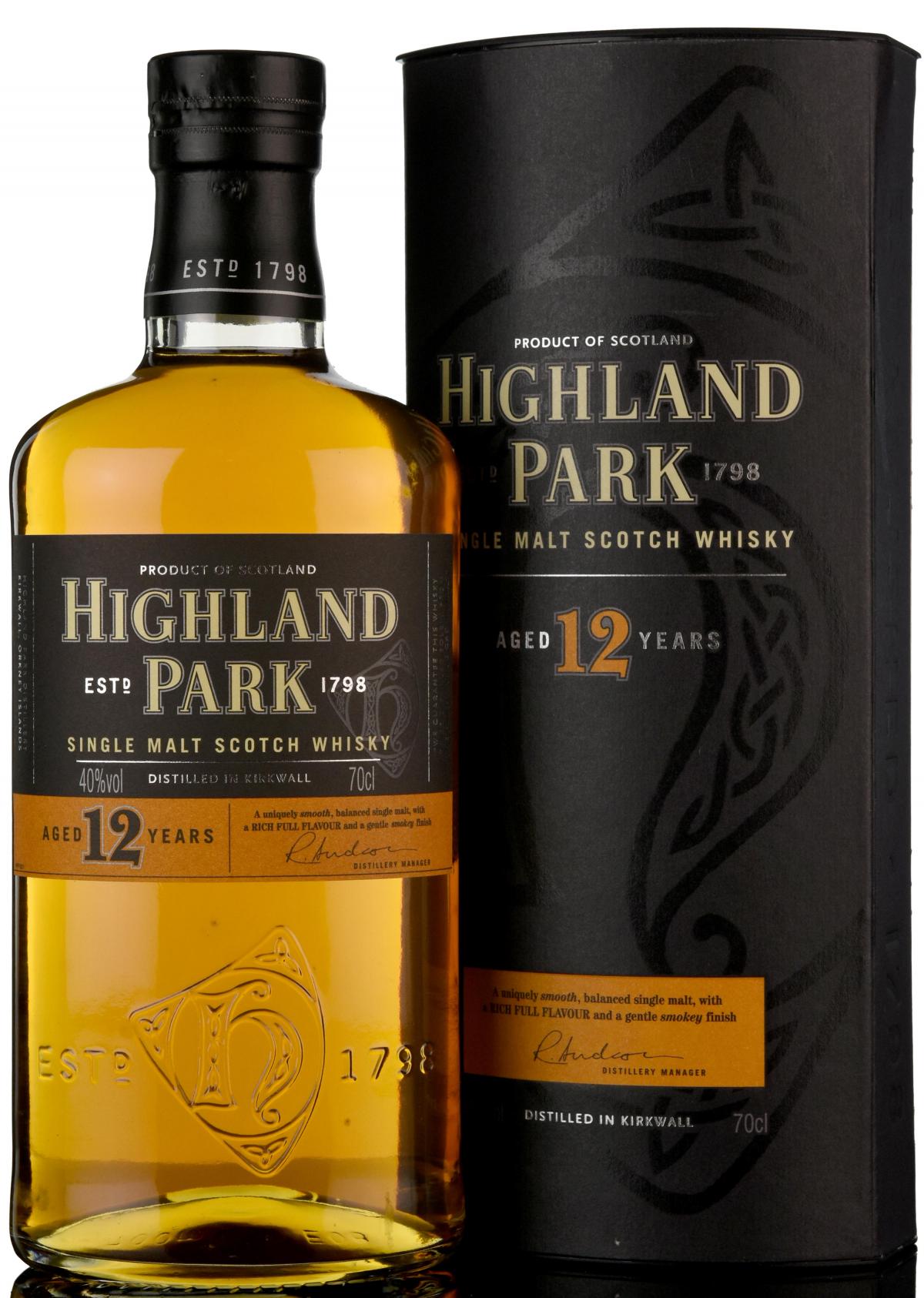 Highland Park 12 Year Old - Post-2006
