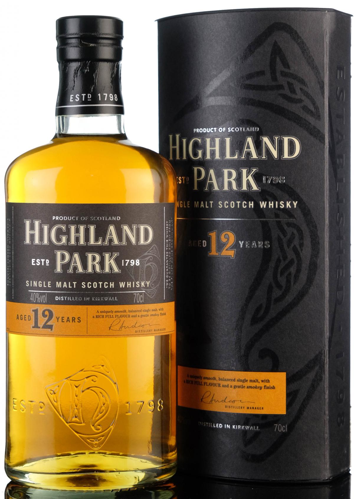 Highland Park 12 Year Old - Post-2006