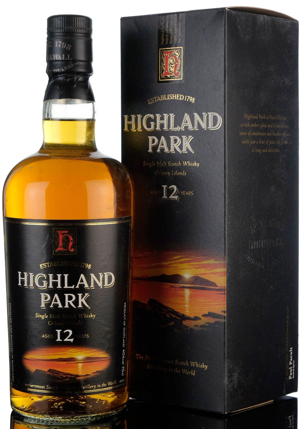 Highland Park 12 Year Old