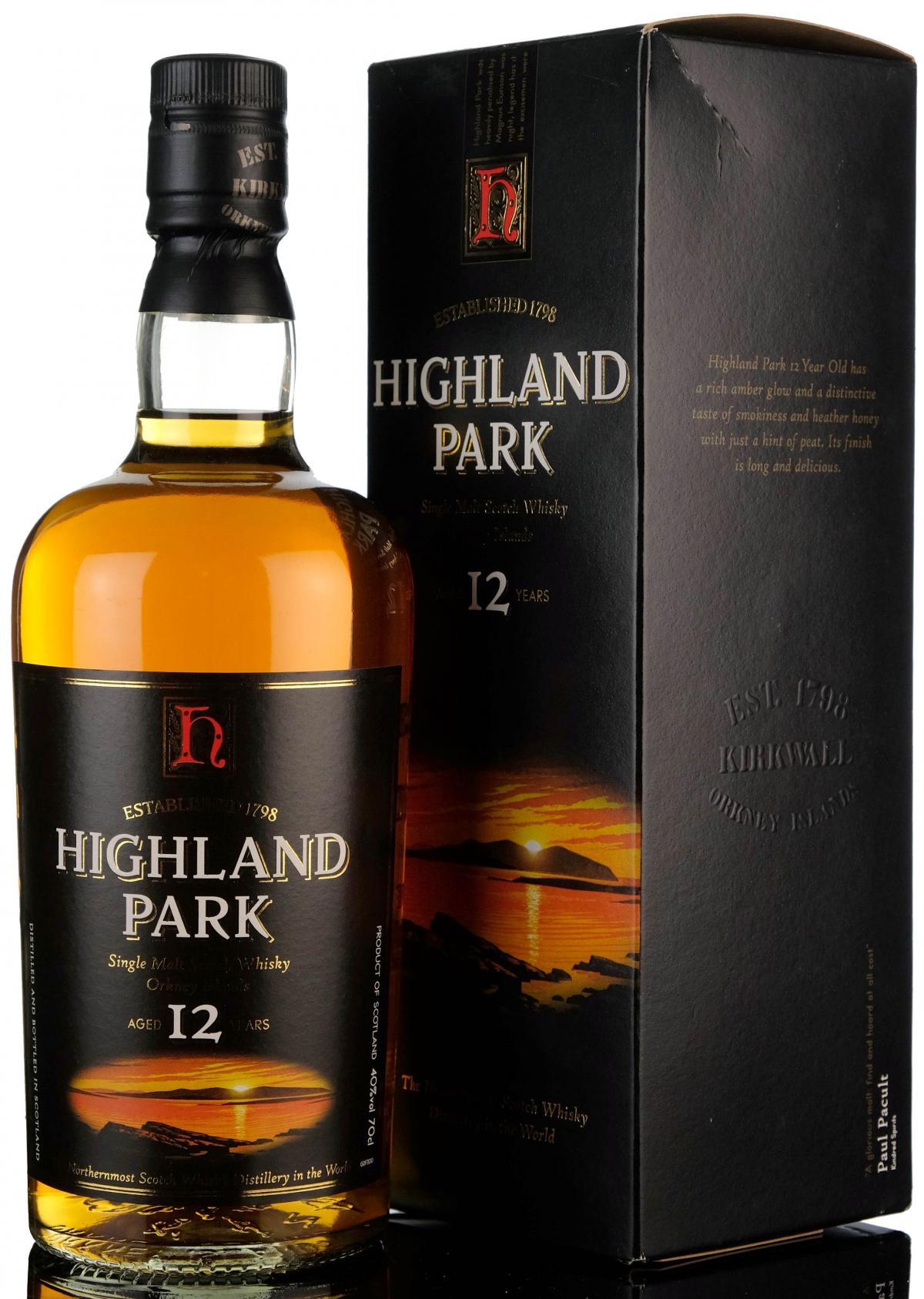Highland Park 12 Year Old