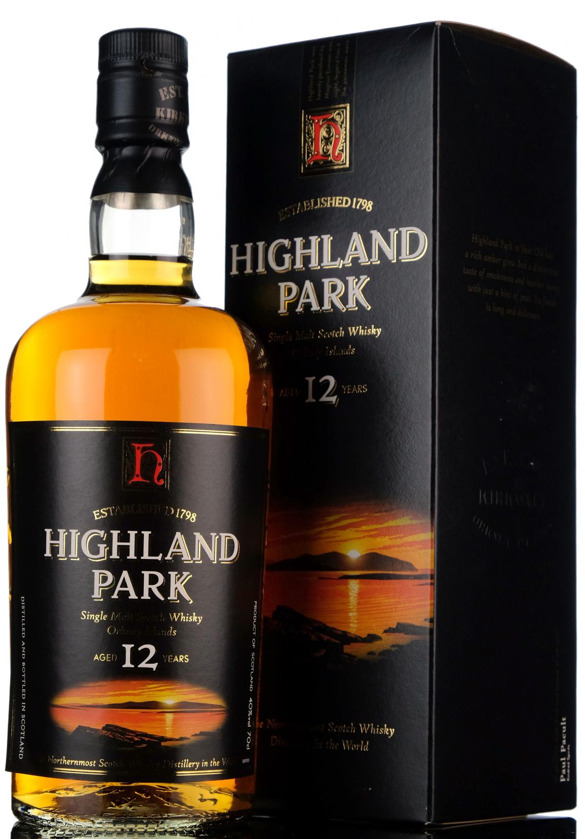 Highland Park 12 Year Old