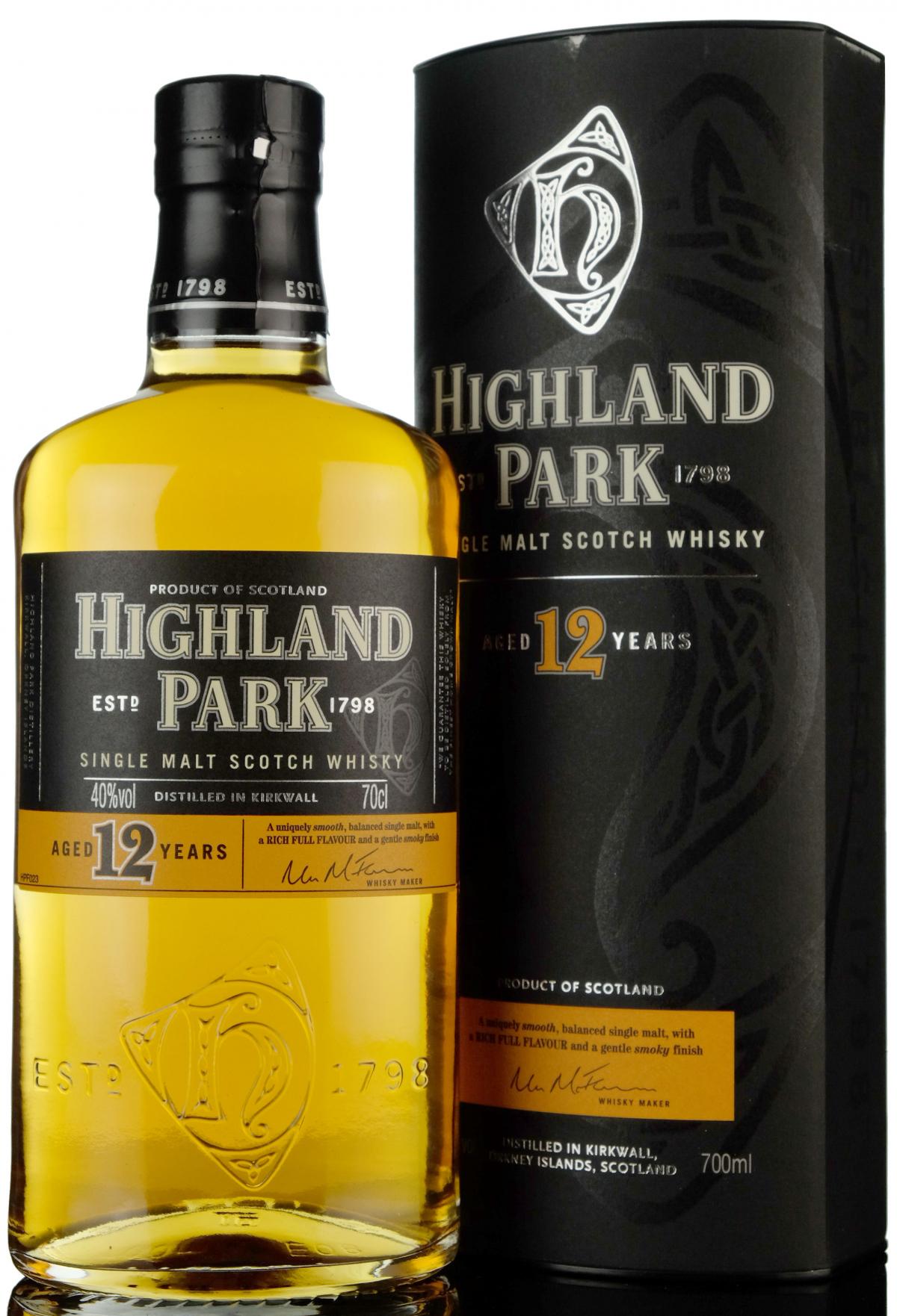 Highland Park 12 Year Old - Post-2006