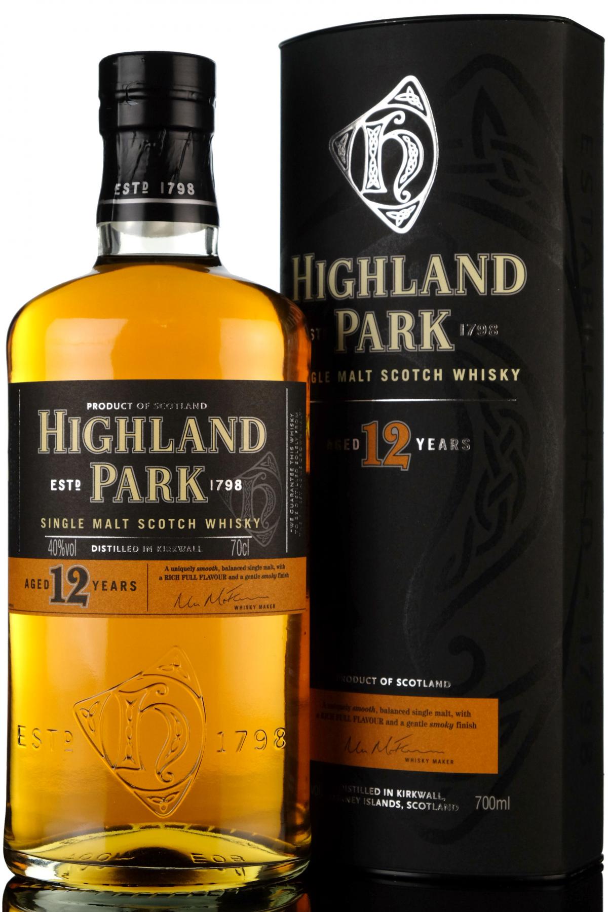 Highland Park 12 Year Old - Post-2006