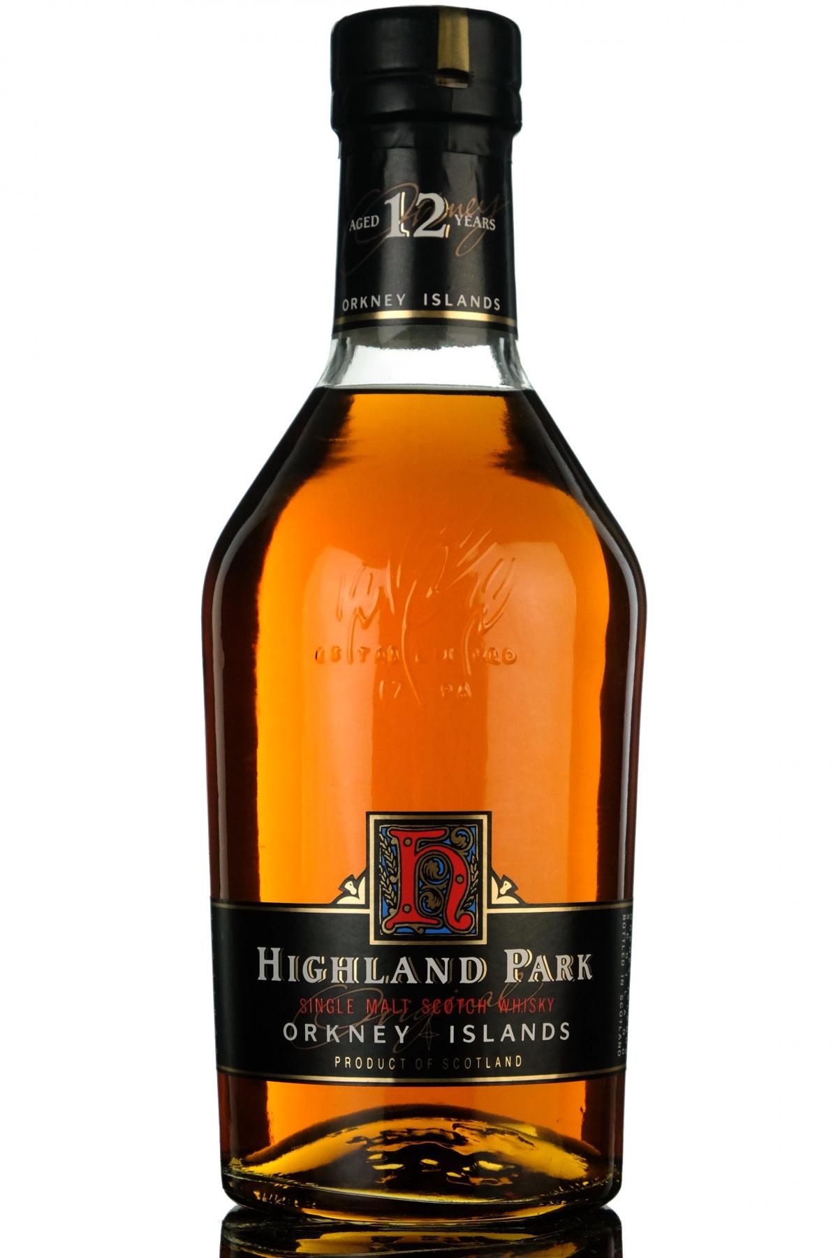 Highland Park 12 Year Old - 1990s