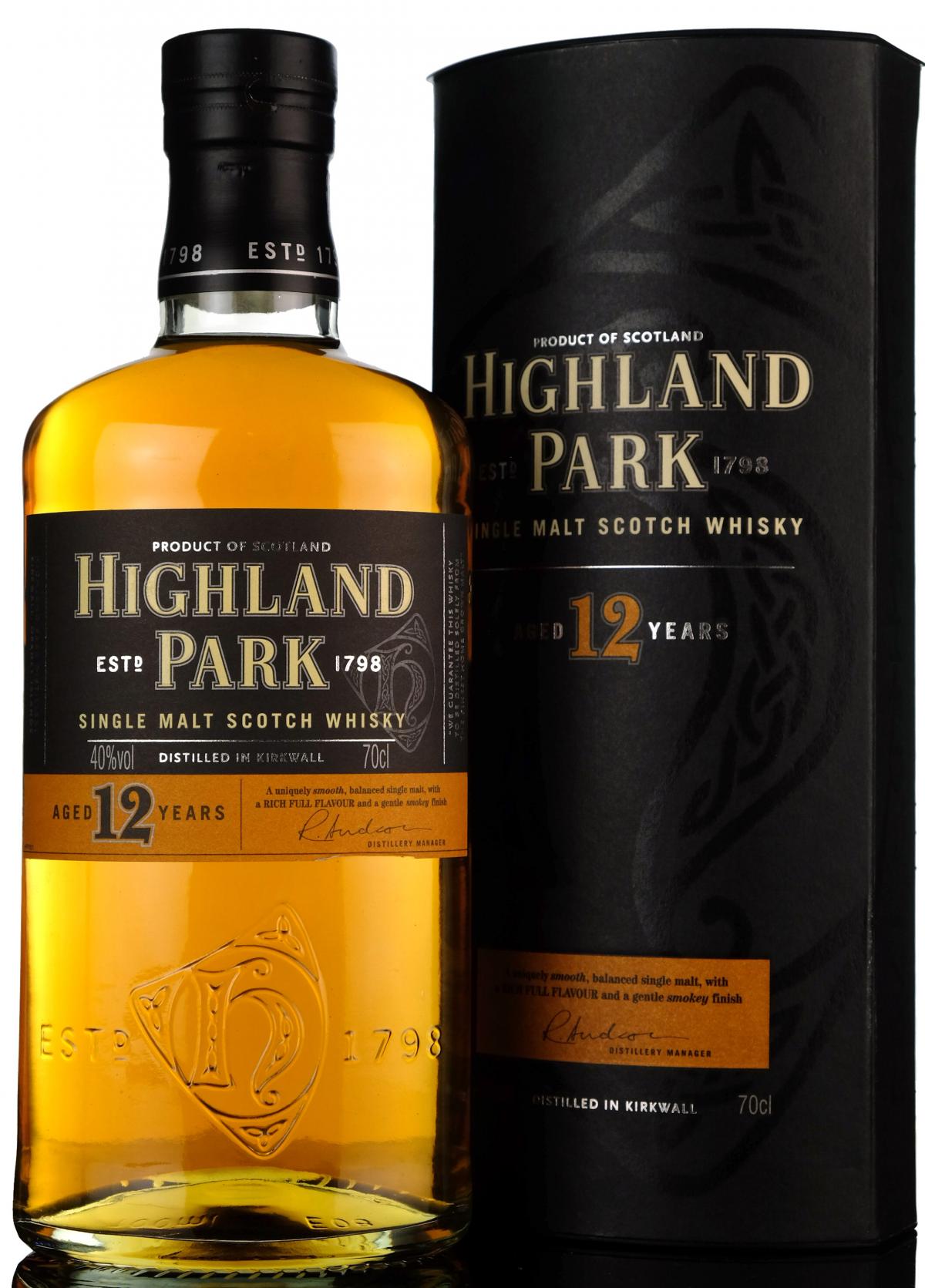 Highland Park 12 Year Old - Post-2006