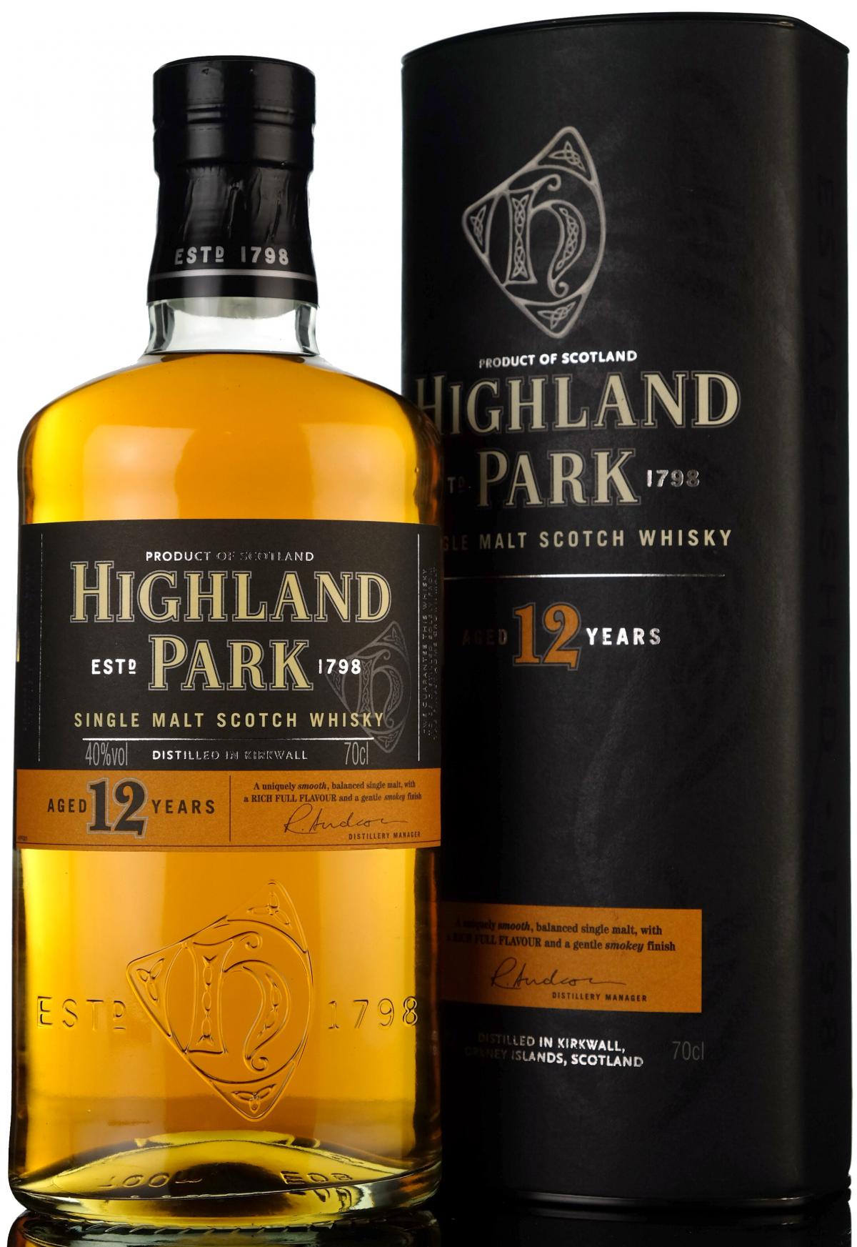 Highland Park 12 Year Old - Post-2006
