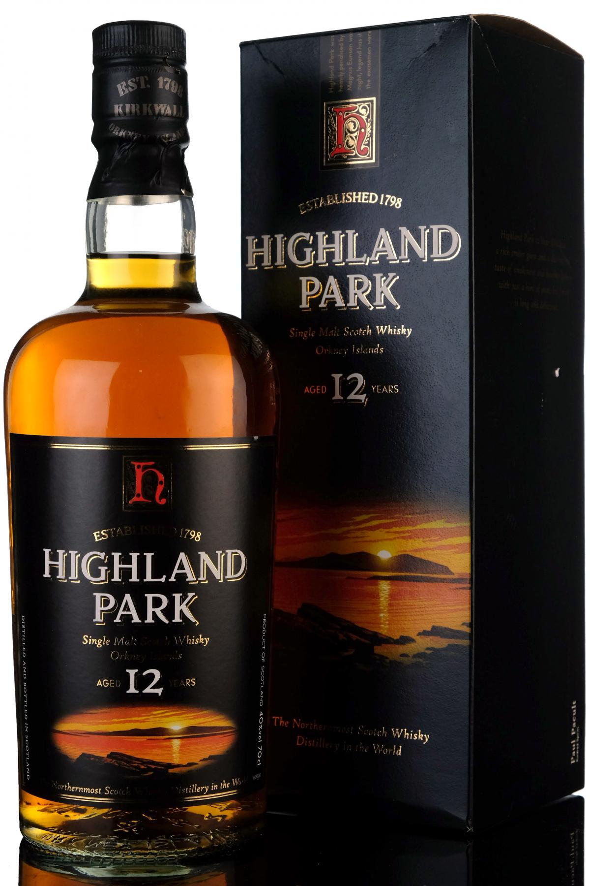 Highland Park 12 Year Old