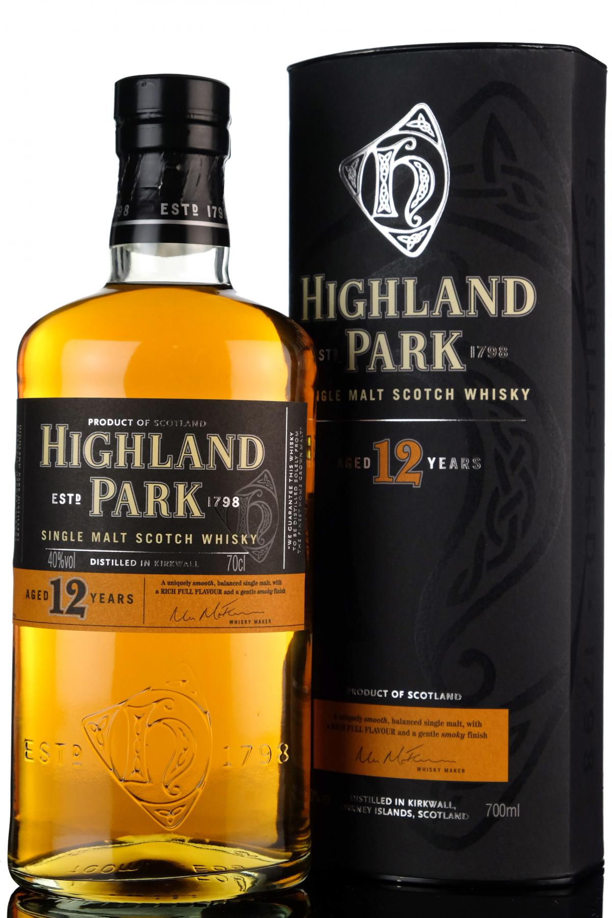 Highland Park 12 Year Old - Post-2006