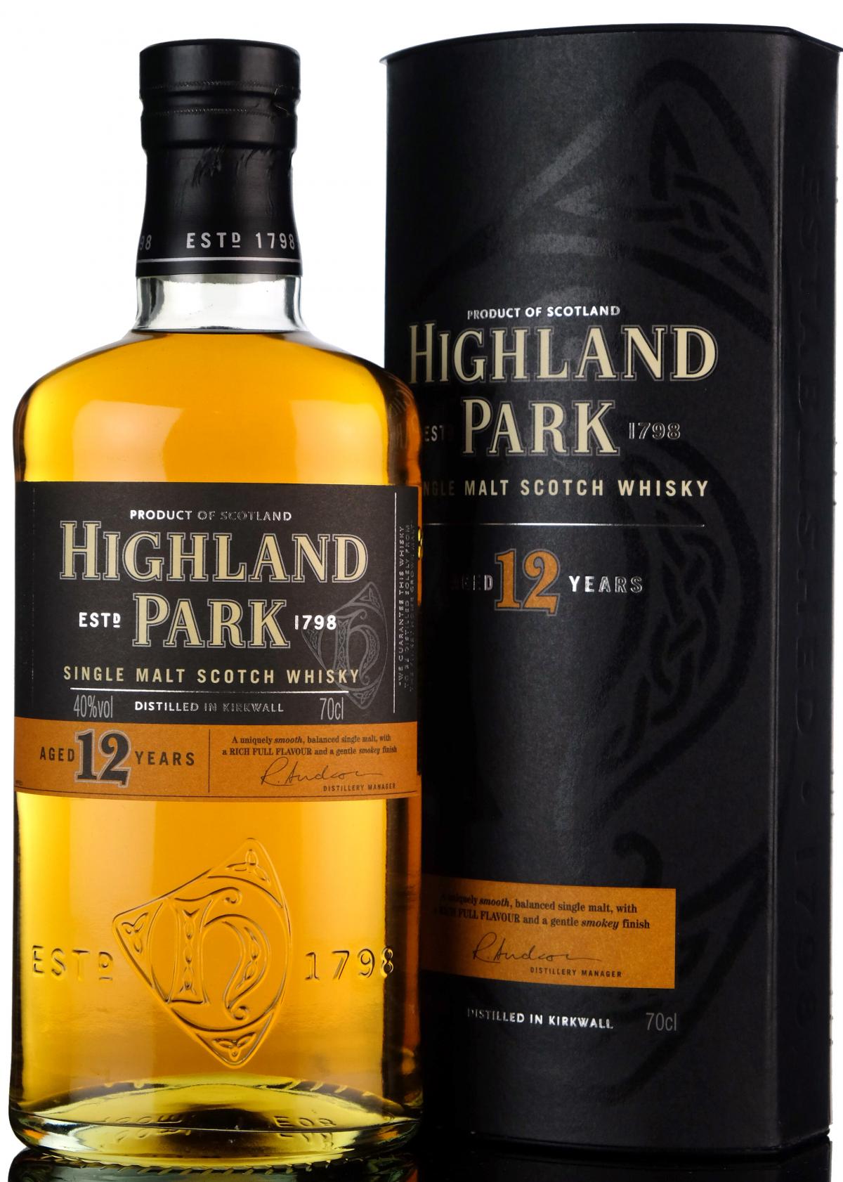 Highland Park 12 Year Old - Post-2006