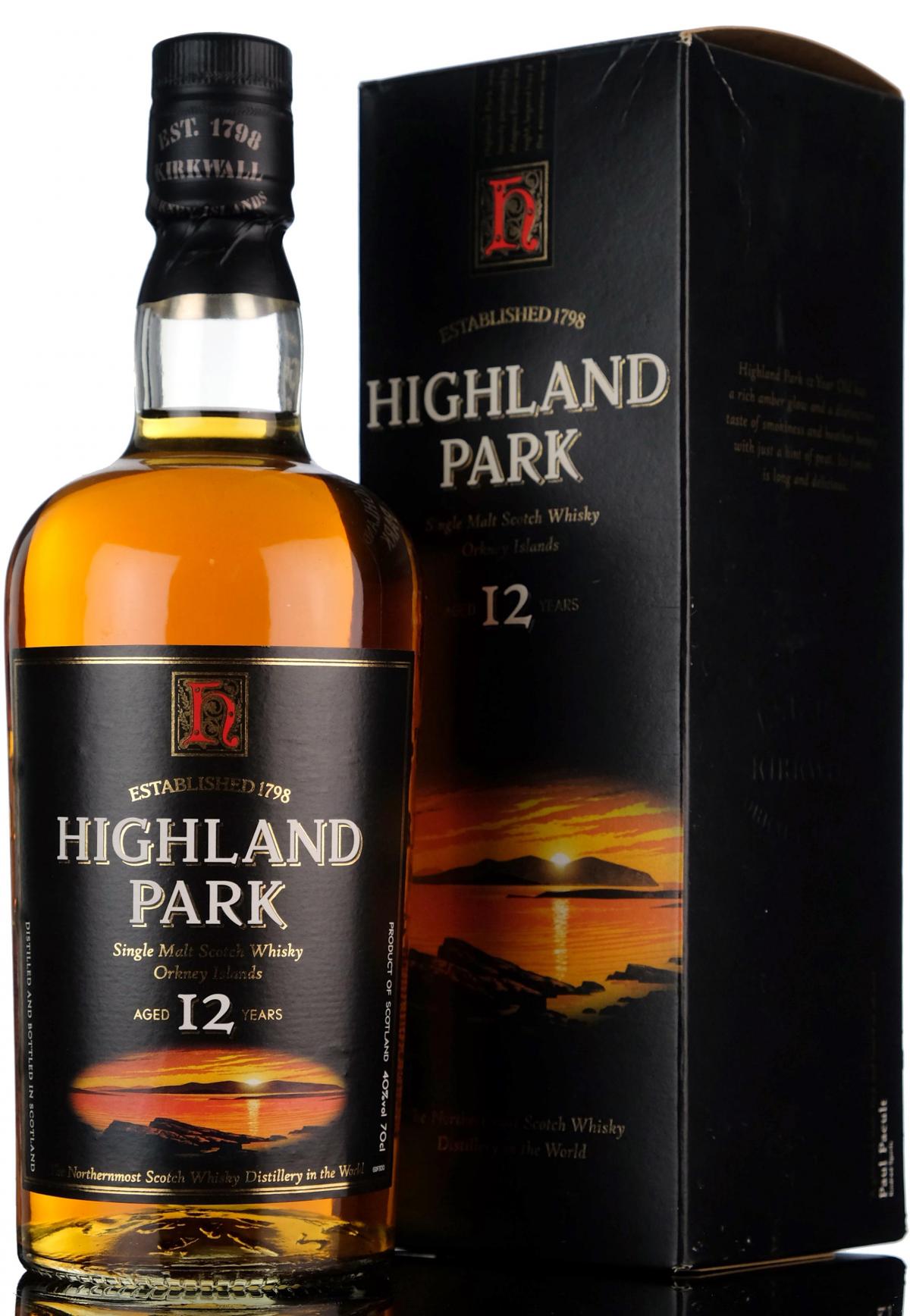 Highland Park 12 Year Old