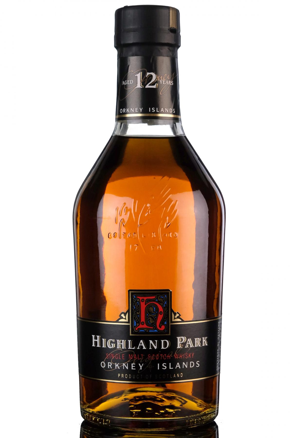 Highland Park 12 Year Old - 1990s