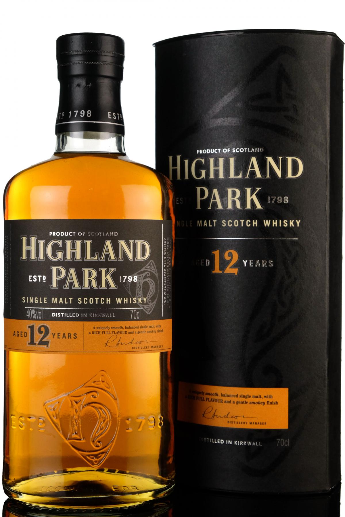 Highland Park 12 Year Old - Post-2006