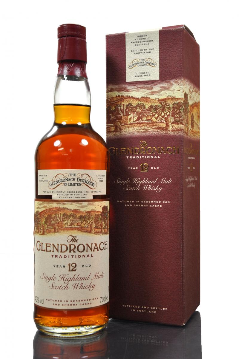 Glendronach 12 Year Old - Traditional - 1990s