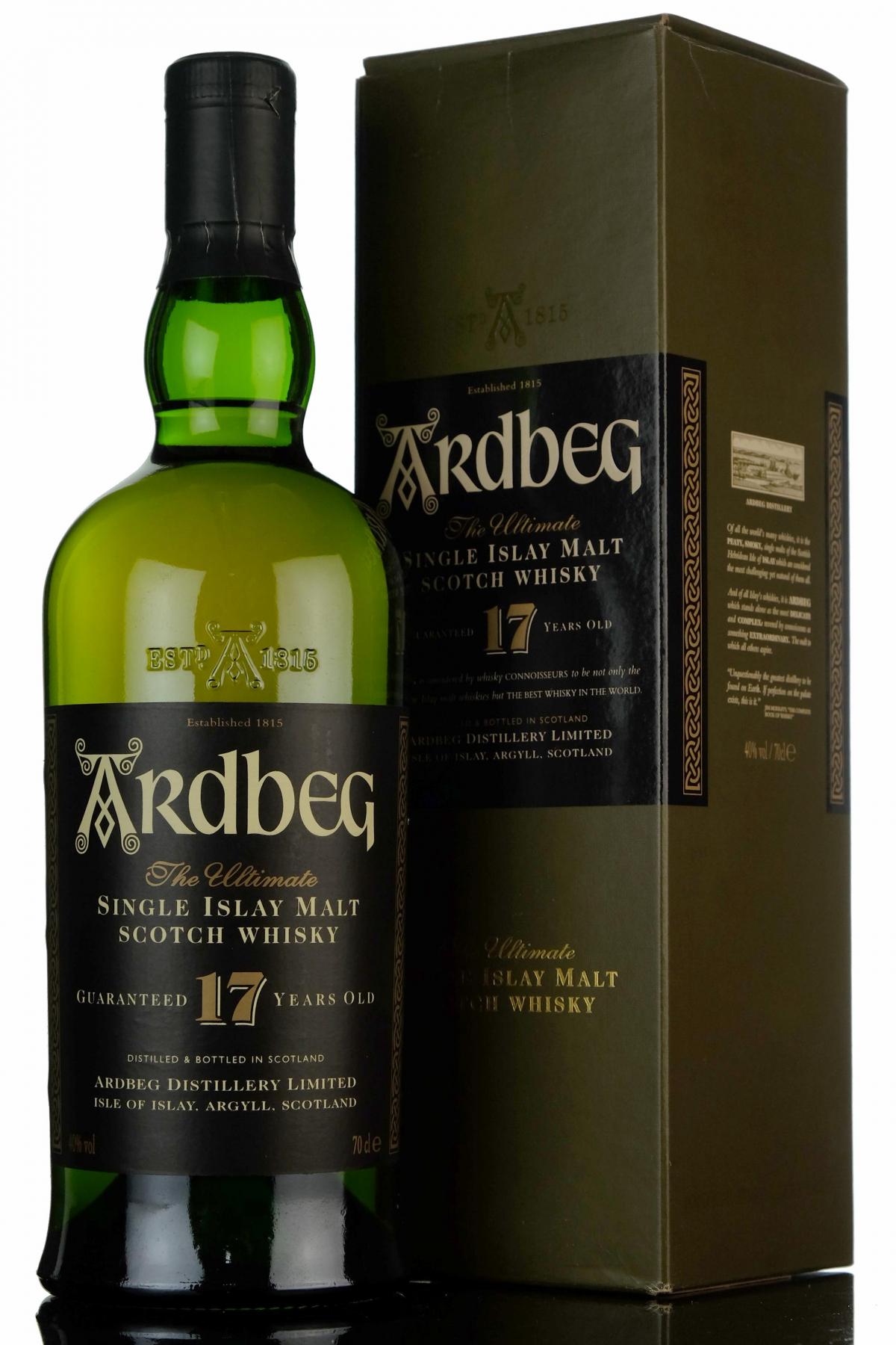 Ardbeg 17 Year Old