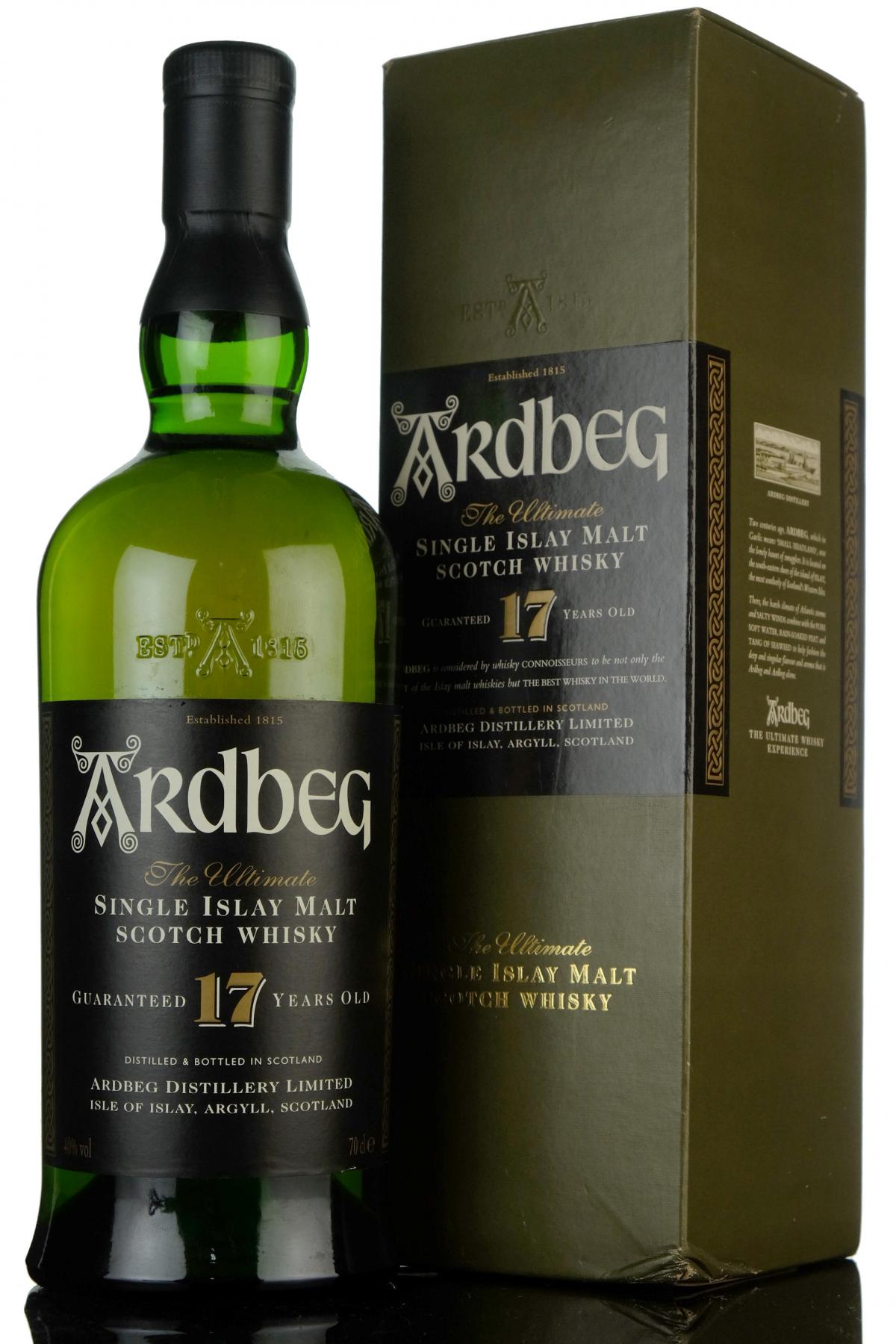 Ardbeg 17 Year Old