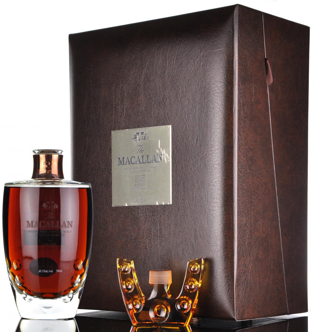 Macallan 55 Year Old - Lalique Decanter - Second Release