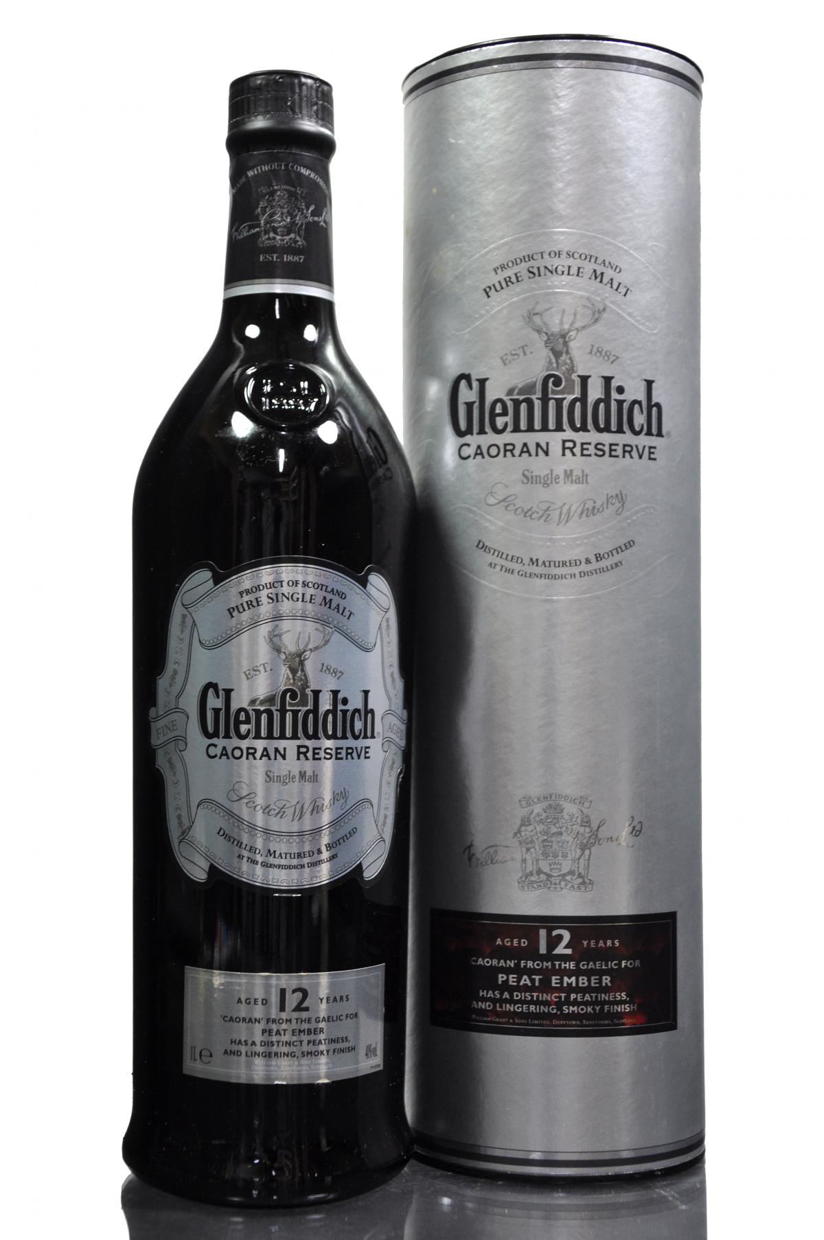 Glenfiddich 12 Year Old - Caoran Reserve - 1 Litre