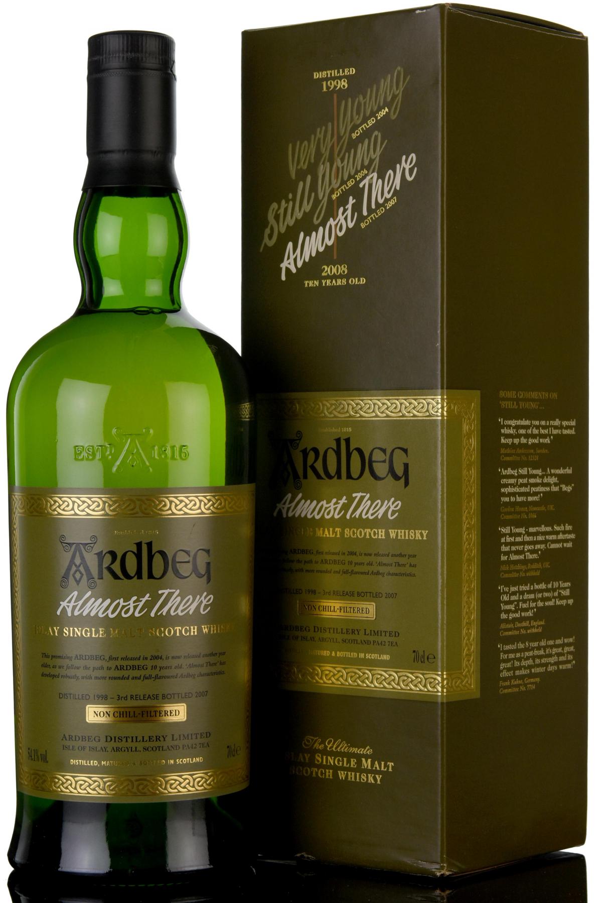 Ardbeg 1998-2007 - Almost There