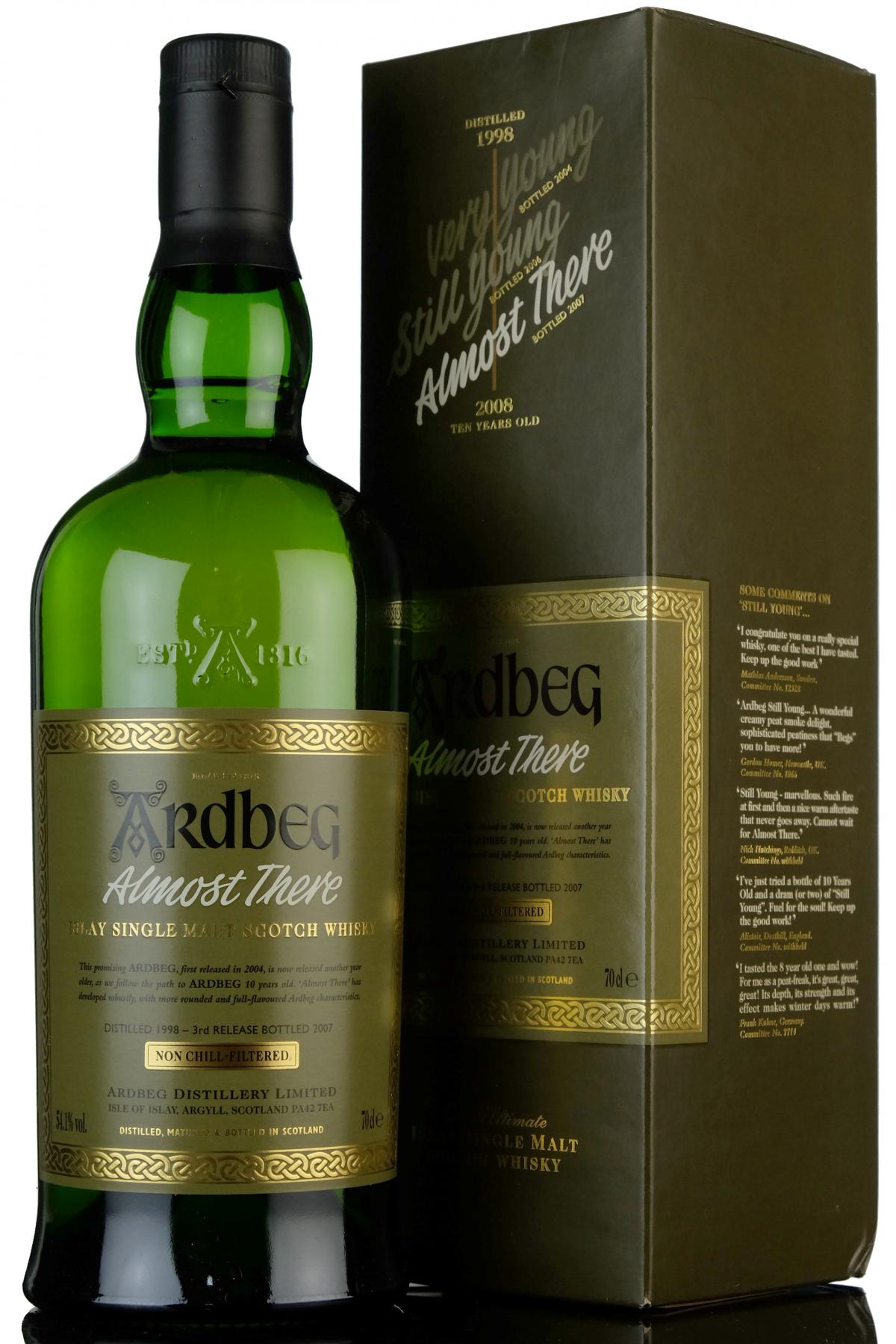 Ardbeg 1998-2007 - Almost There