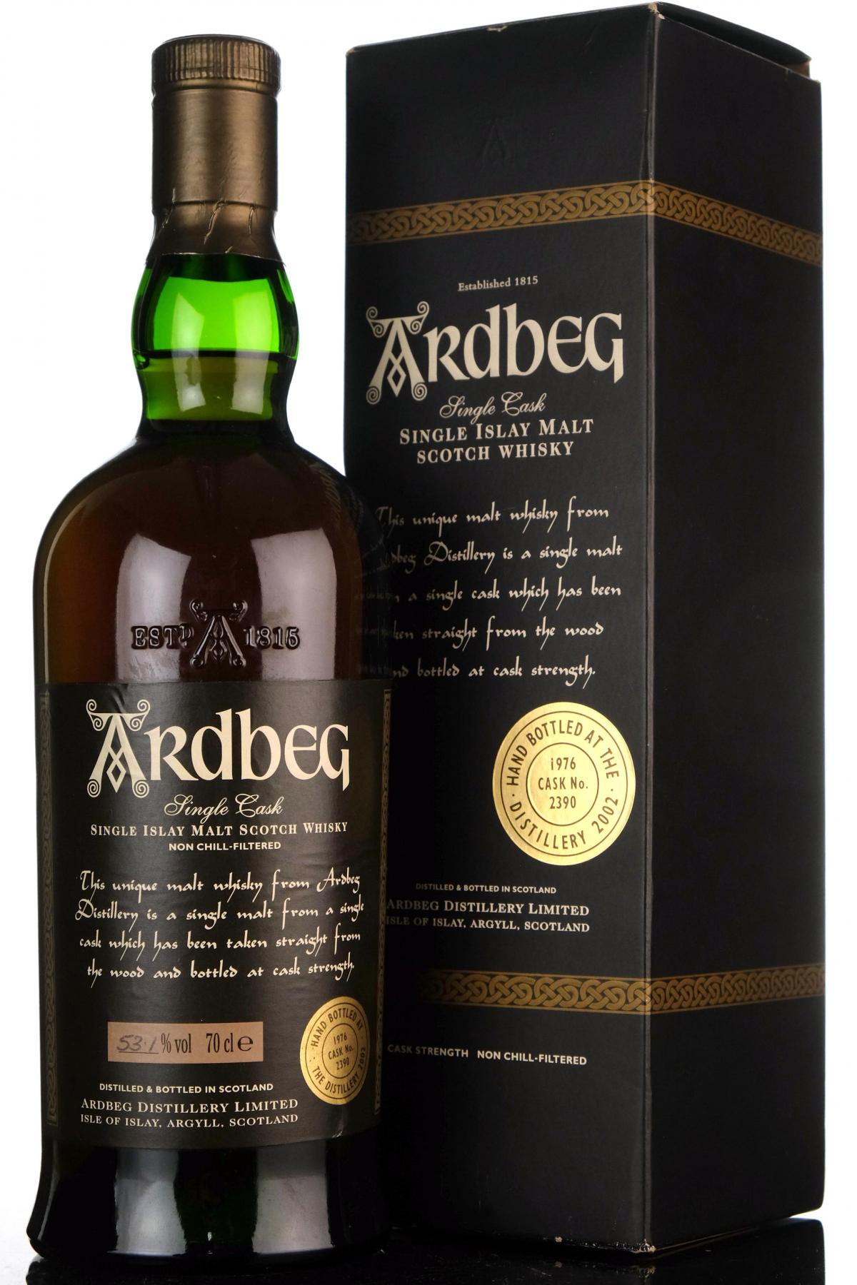 Ardbeg 1976 - Festival 2002 - Single Cask 2390