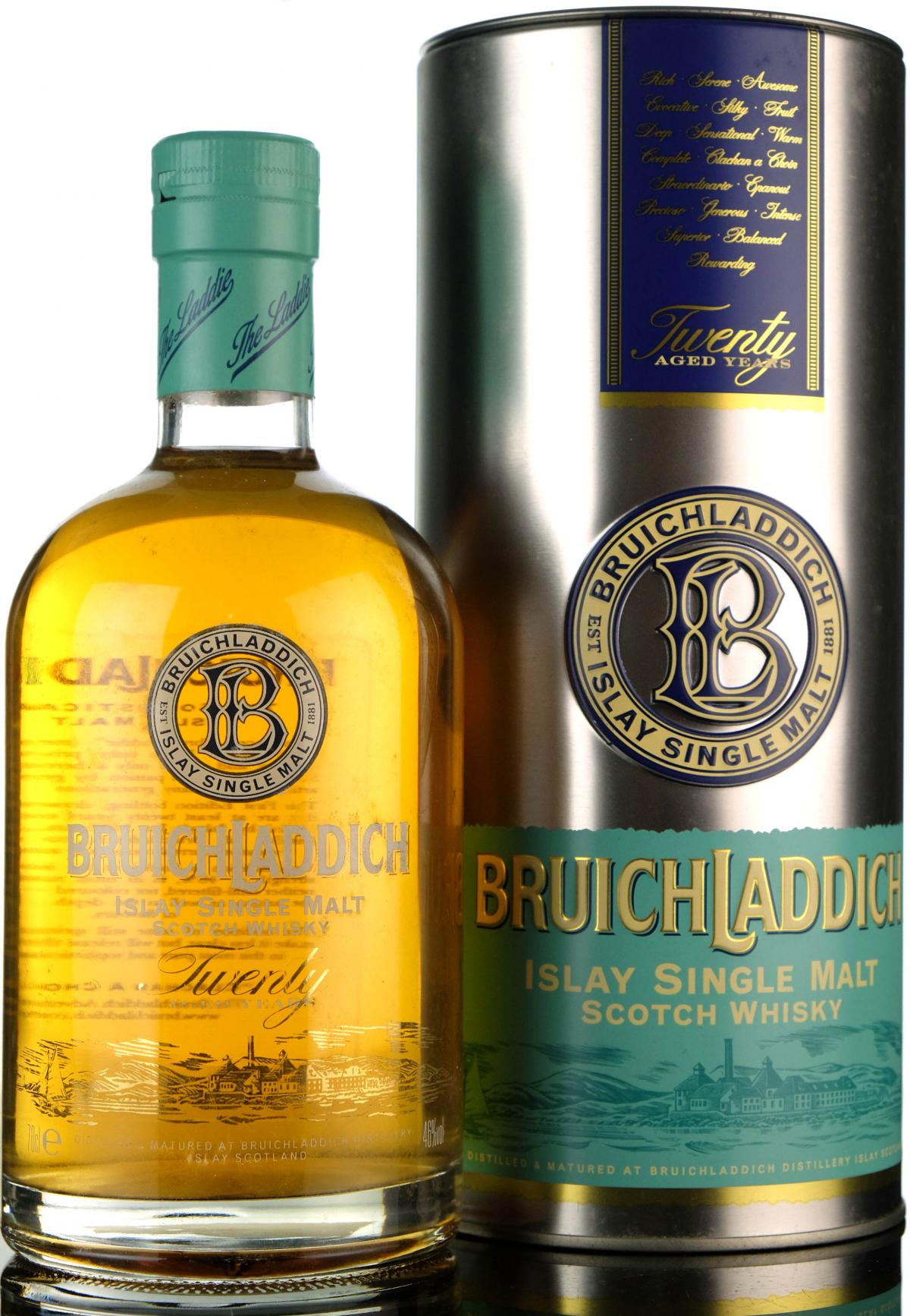 Bruichladdich 20 Year Old - 1st Edition - 2001 Release