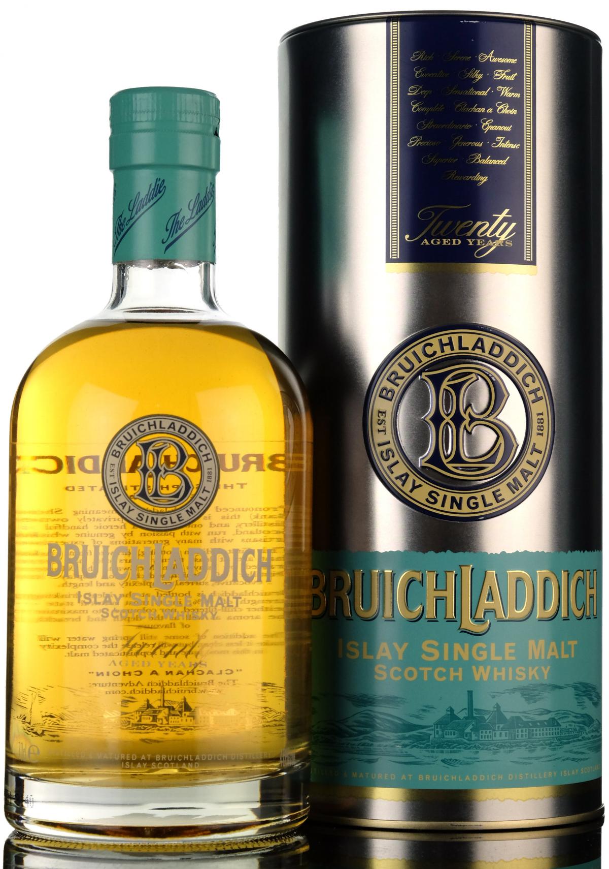 Bruichladdich 20 Year Old - 1st Edition - 2001 Release