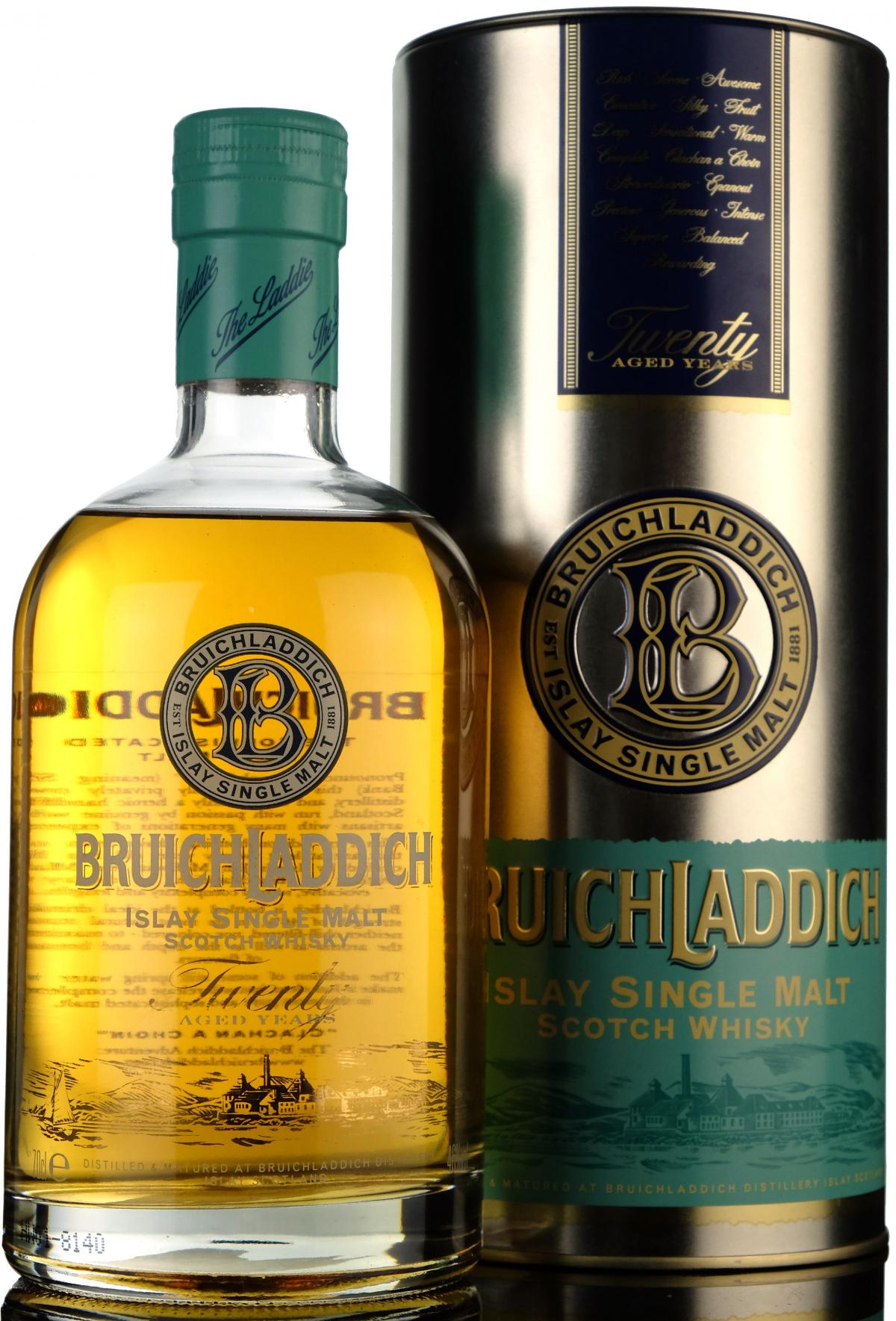 Bruichladdich 20 Year Old - 1st Edition - 2001 Release
