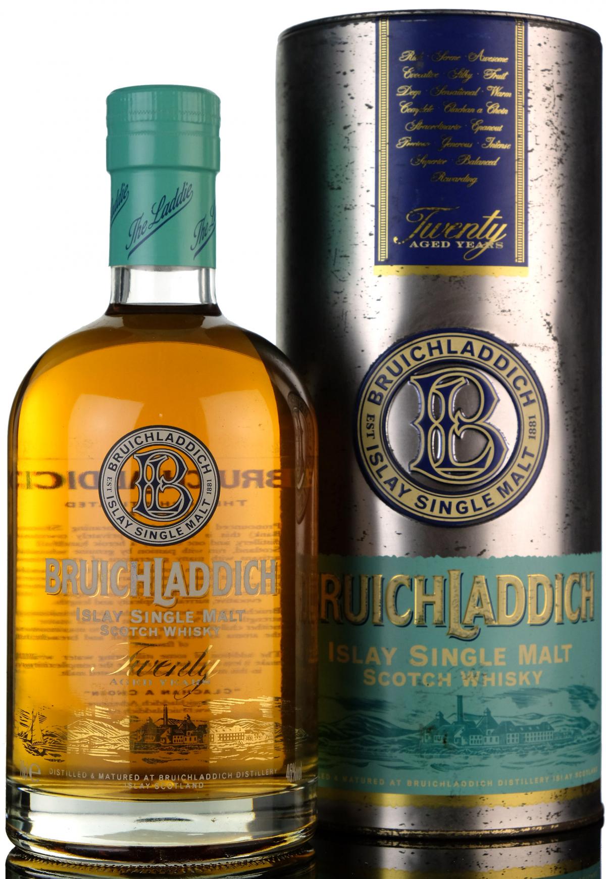 Bruichladdich 20 Year Old - 1st Edition - 2001 Release