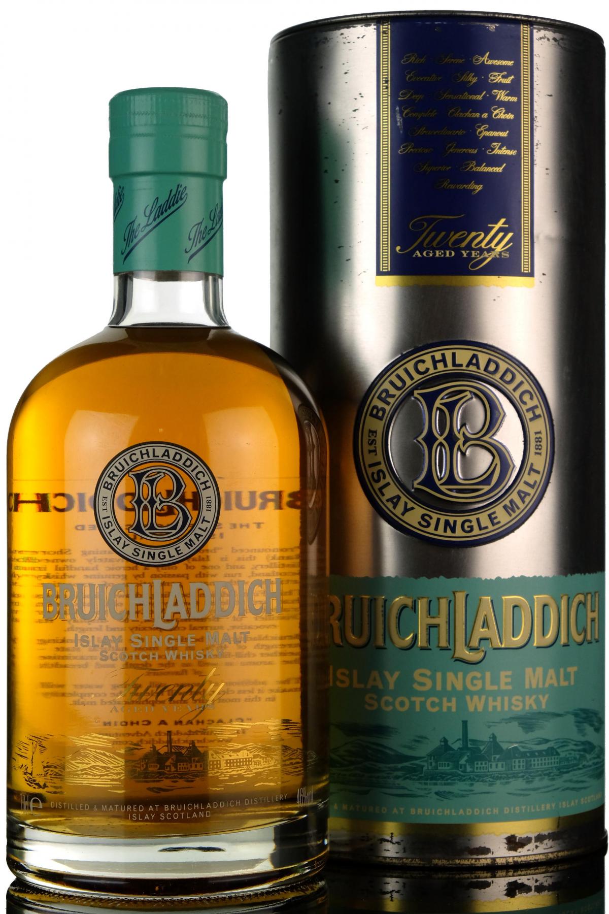 Bruichladdich 20 Year Old - 1st Edition - 2001 Release