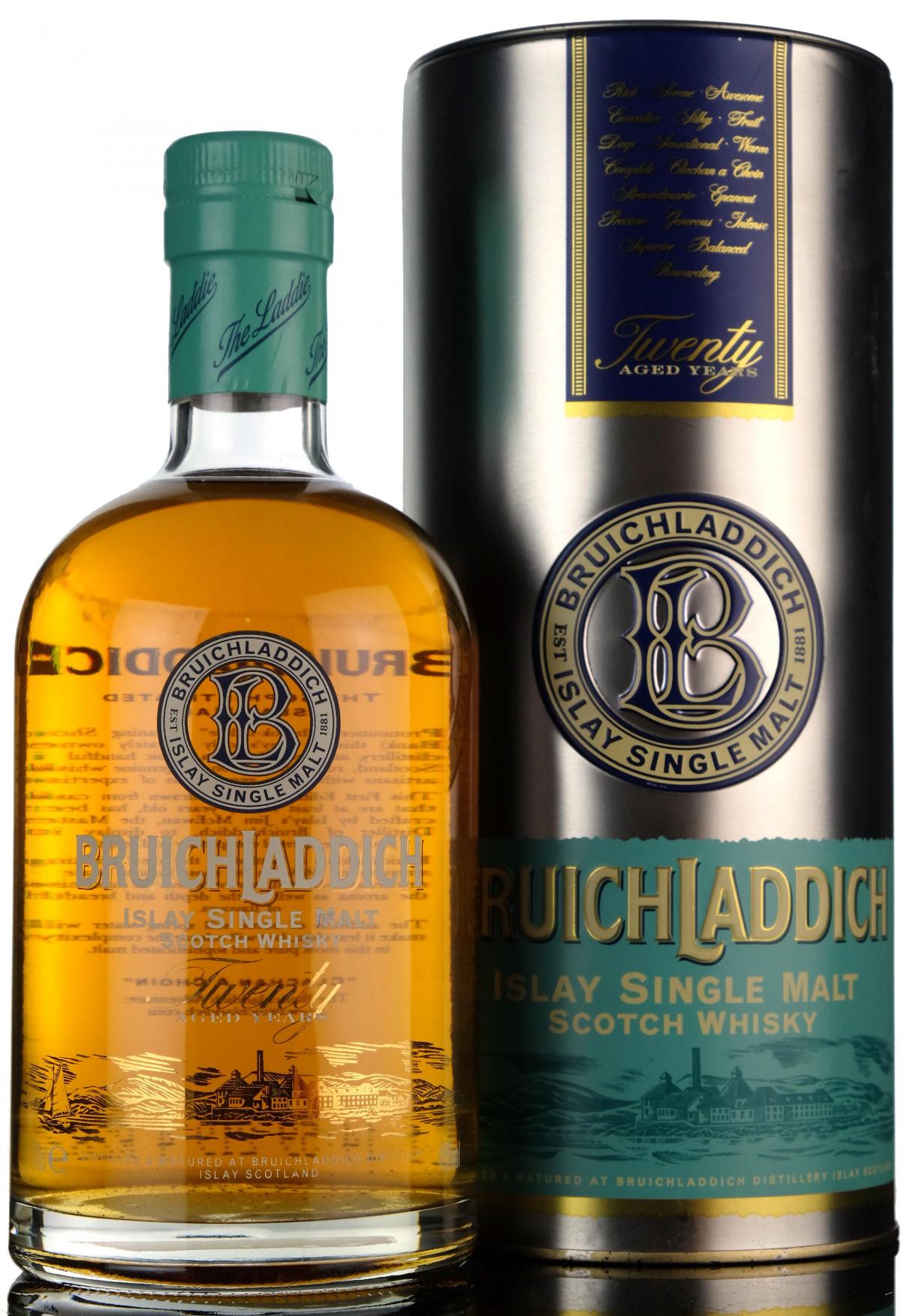 Bruichladdich 20 Year Old - 1st Edition - 2001 Release
