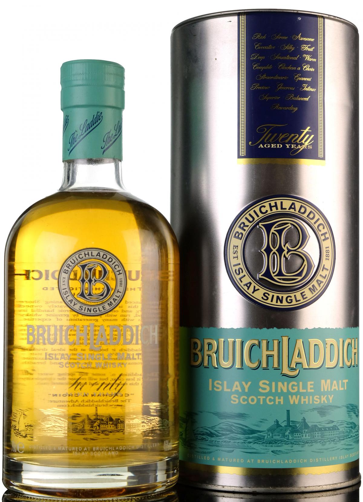 Bruichladdich 20 Year Old - 1st Edition - 2001 Release