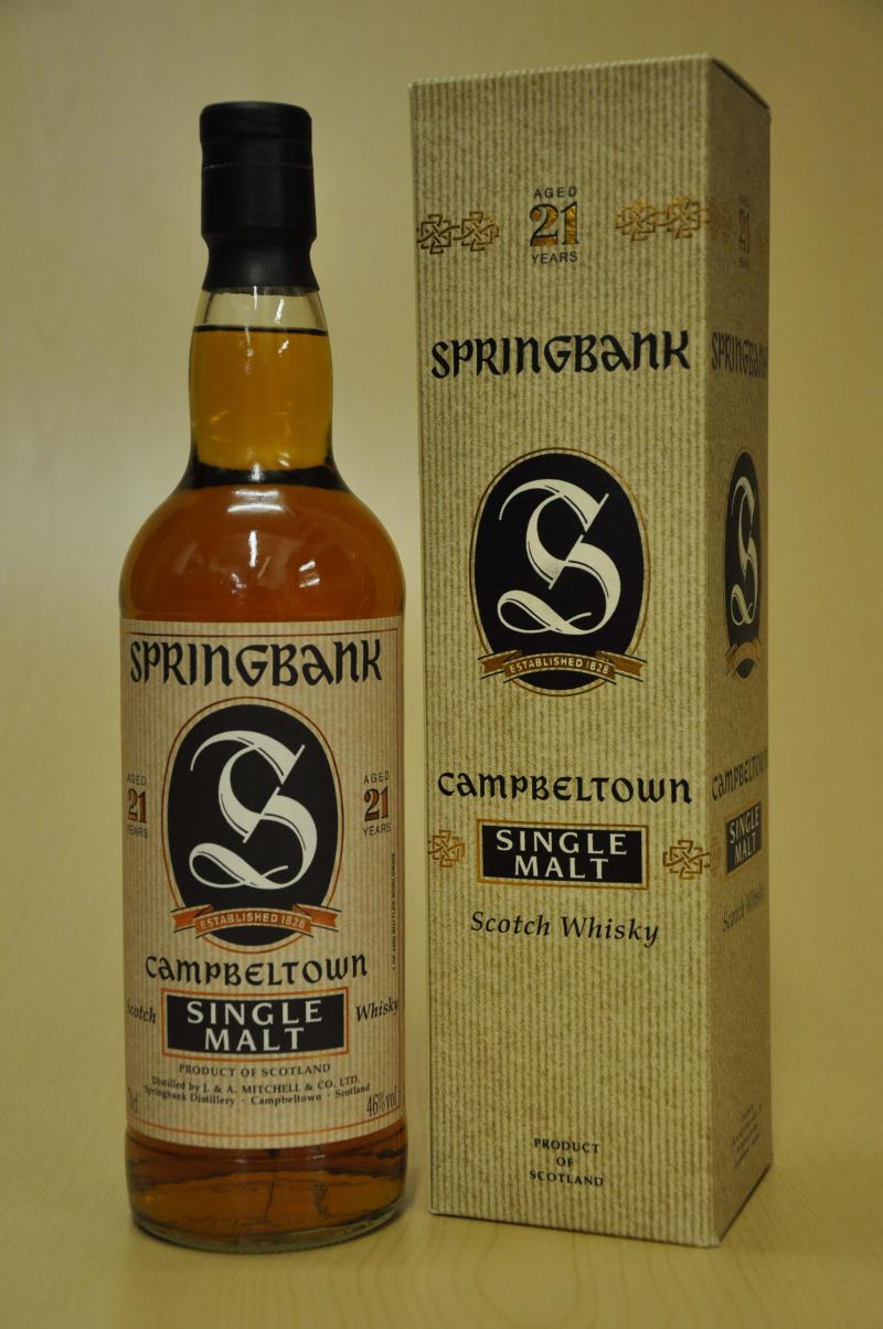 Springbank 21 Year Old