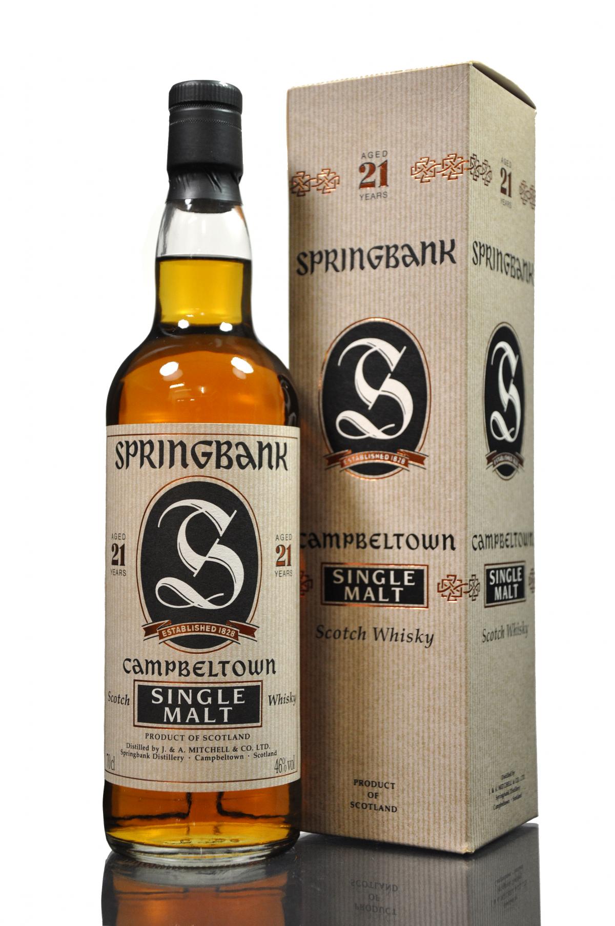 Springbank 21 Year Old