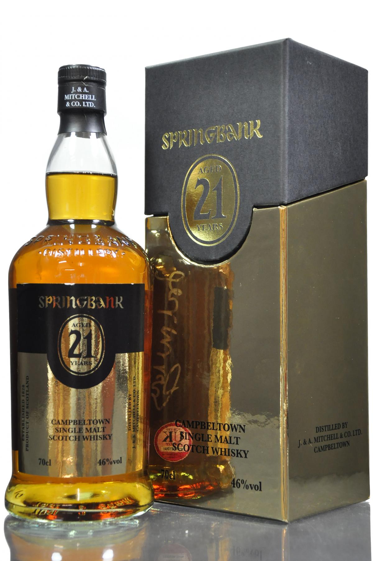 Springbank 21 Year Old - 2010s