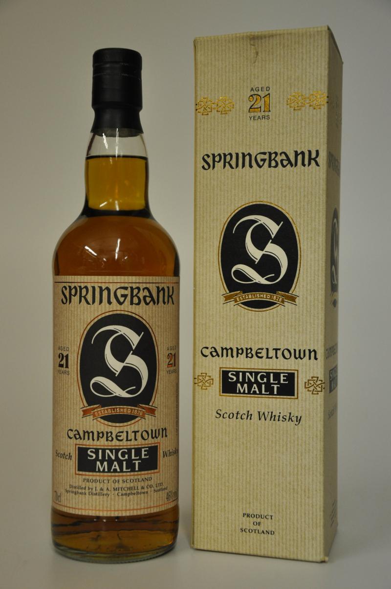 Springbank 21 Year Old