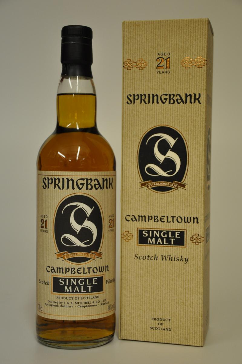 Springbank 21 Year Old