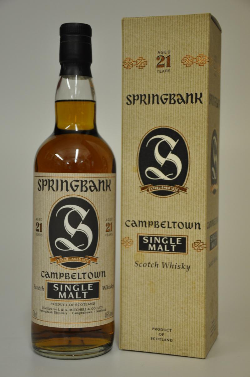 Springbank 21 Year Old