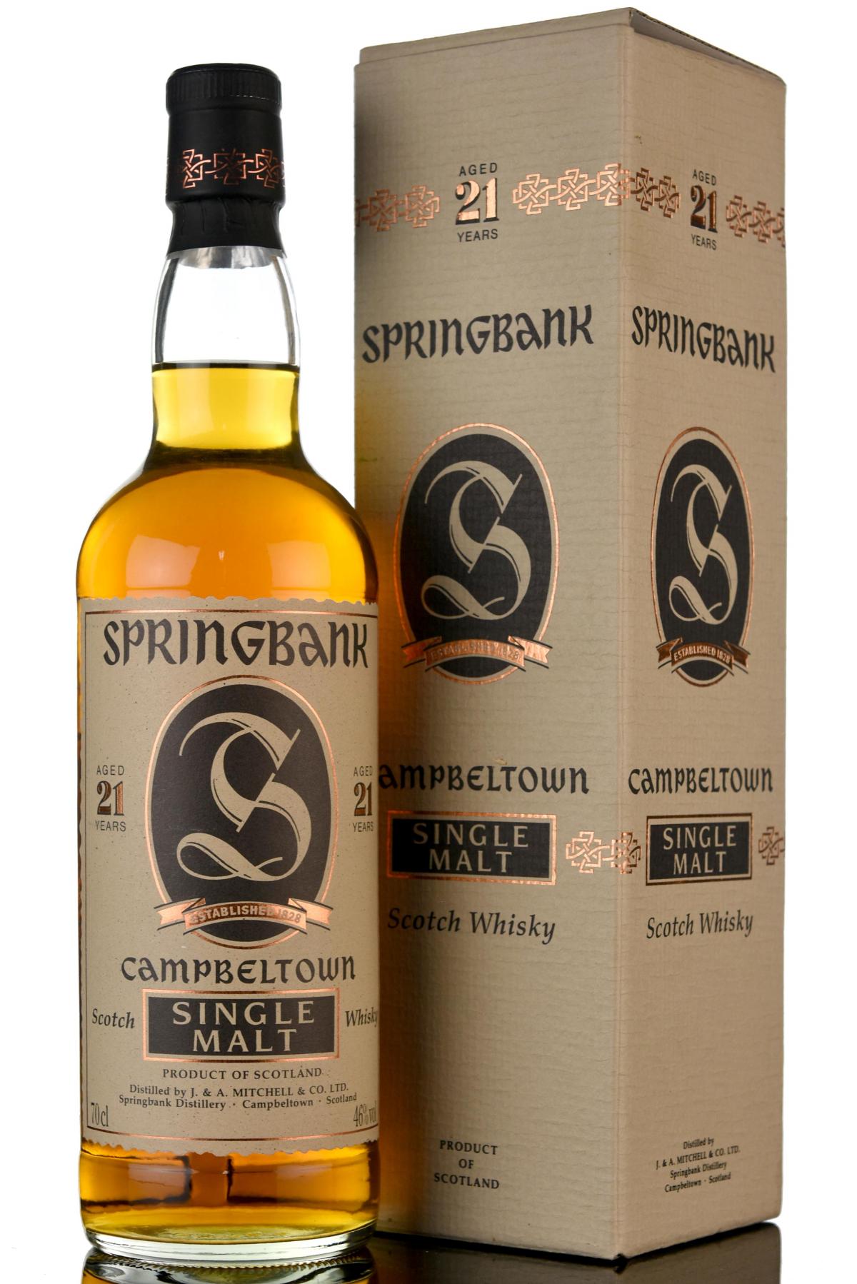 Springbank 21 Year Old