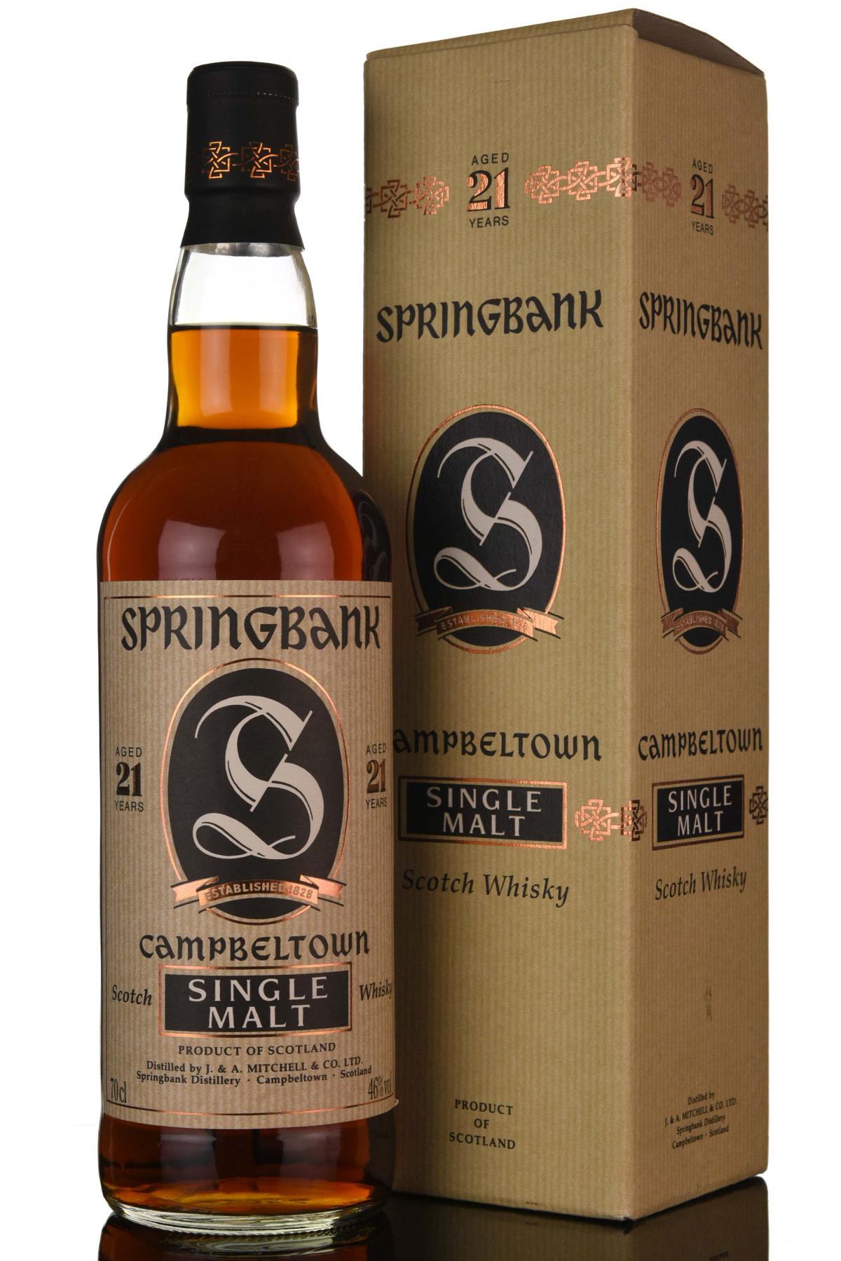 Springbank 21 Year Old