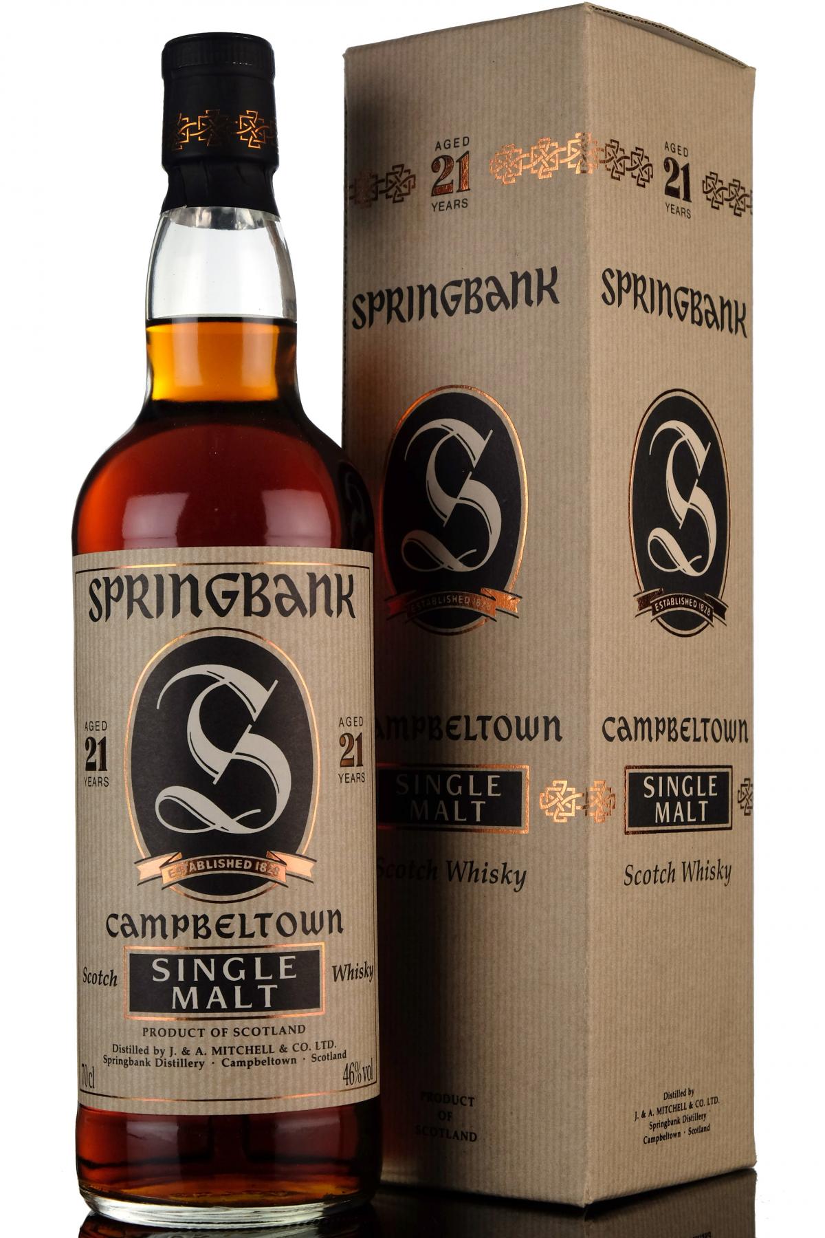 Springbank 21 Year Old