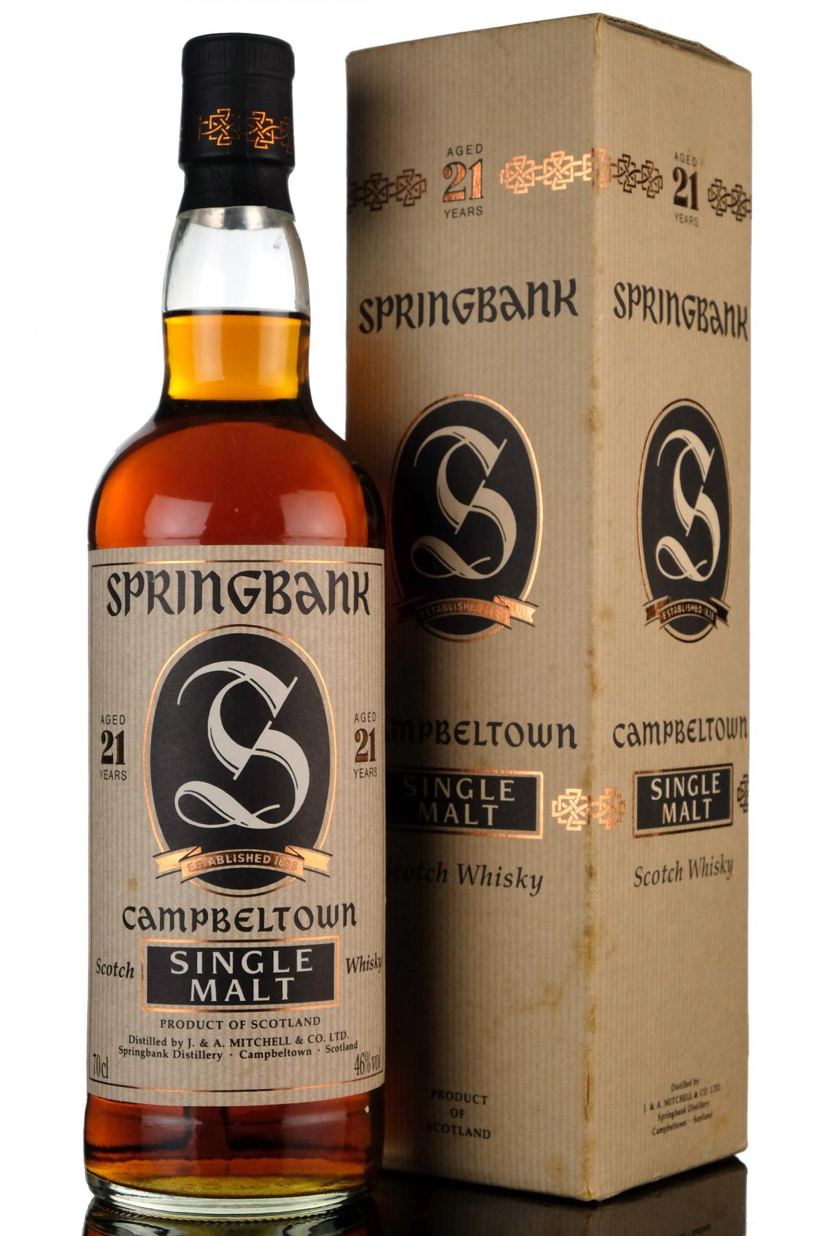 Springbank 21 Year Old