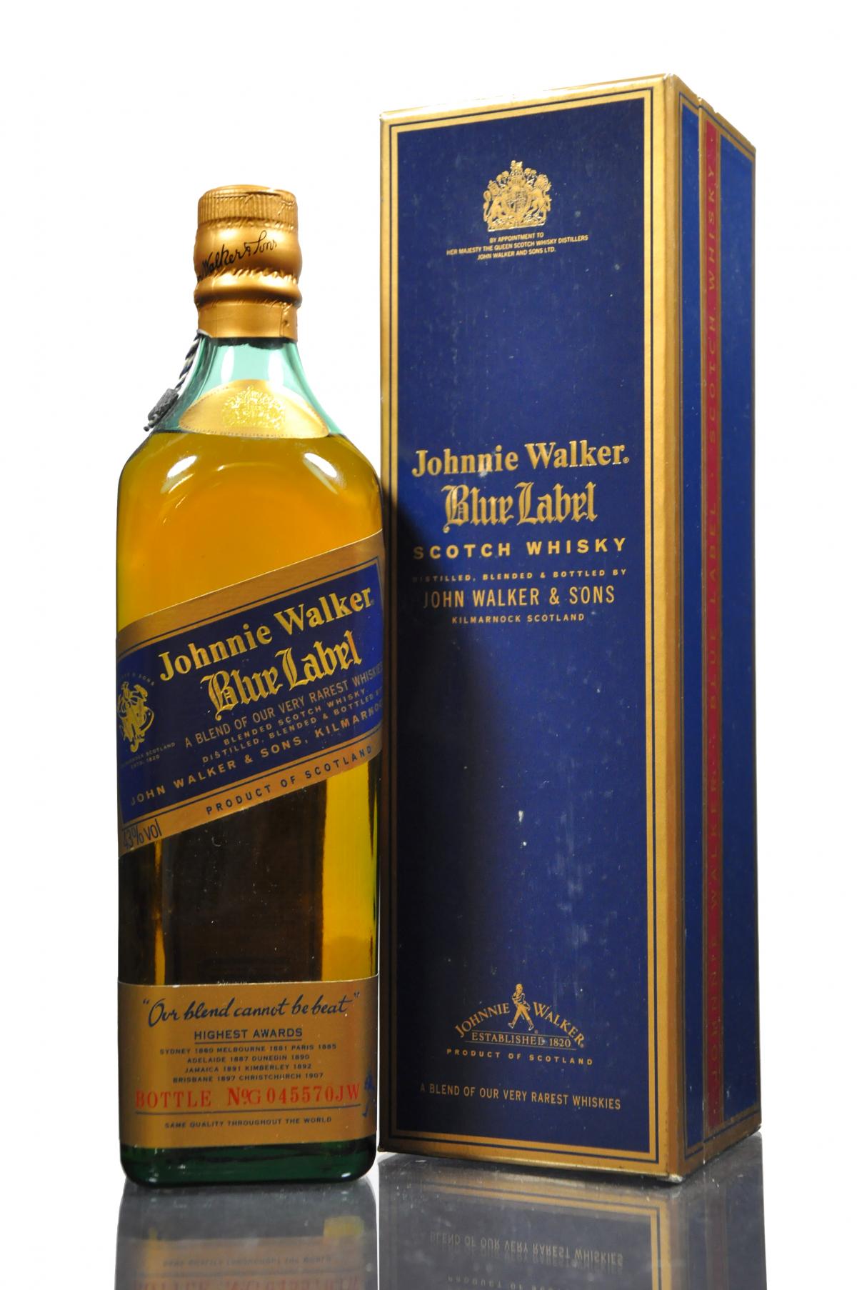 Johnnie Walker Blue Label - 1990s