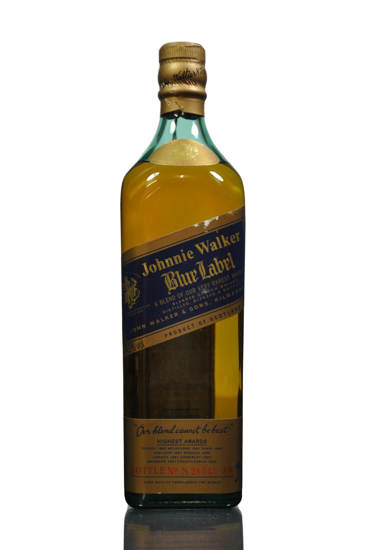 Johnnie Walker Blue Label - 1990s