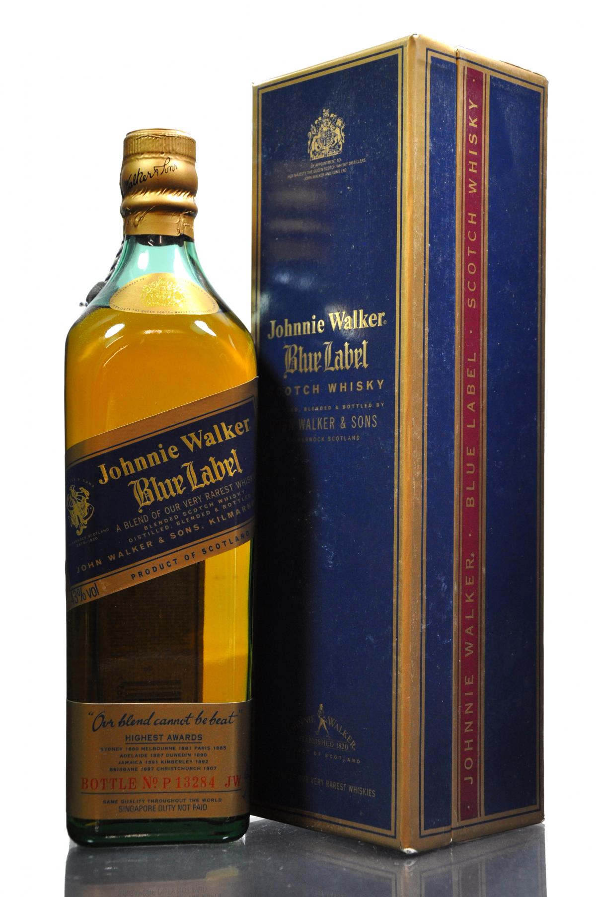 Johnnie Walker Blue Label - 1990s