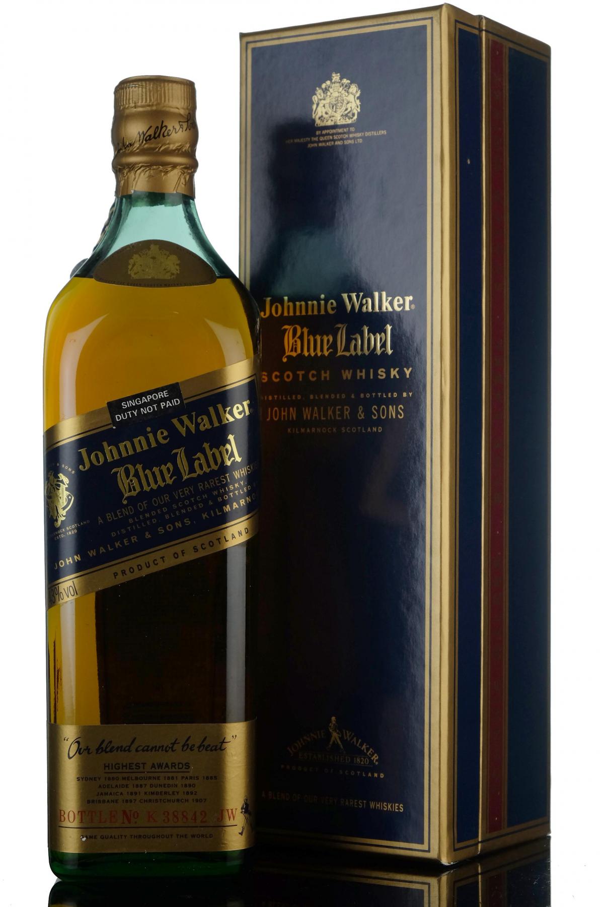 Johnnie Walker Blue Label - 1990s