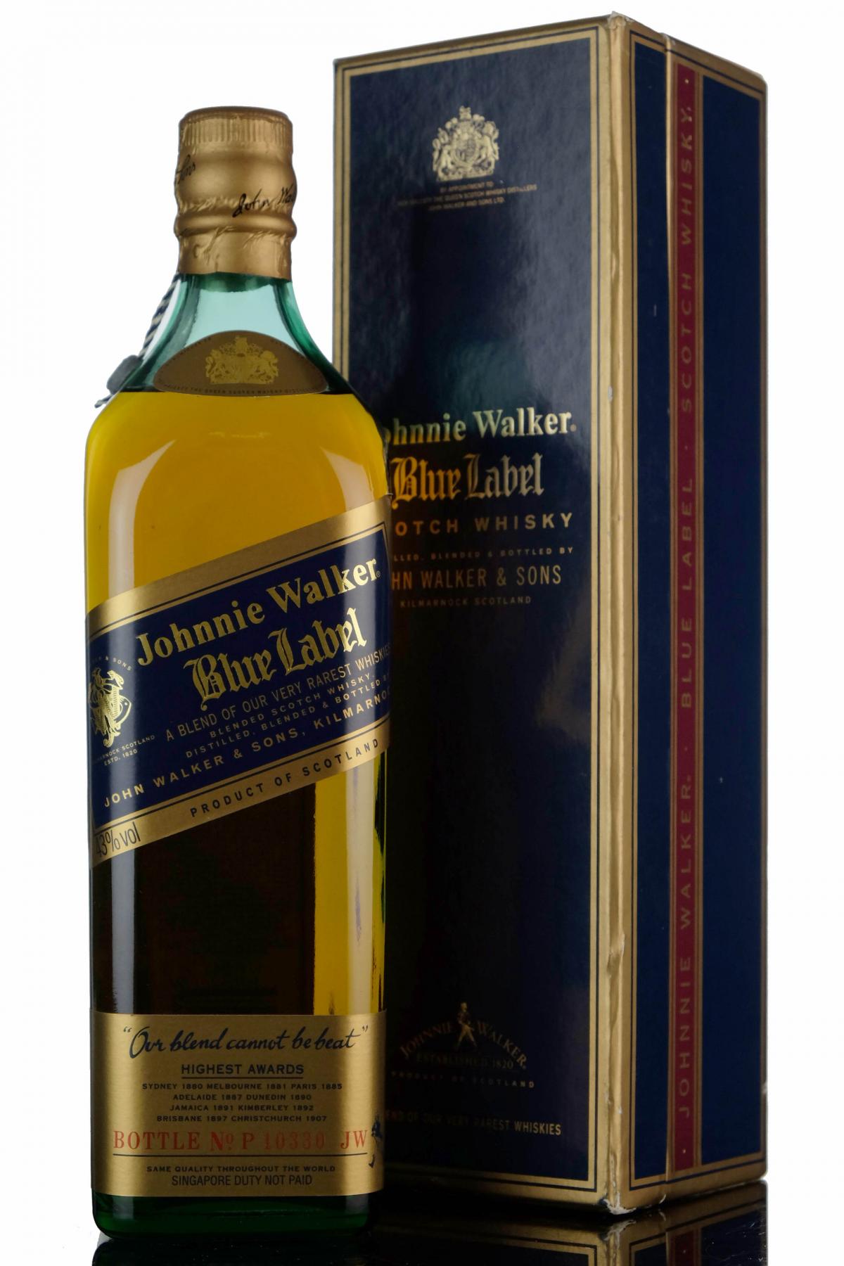 Johnnie Walker Blue Label - 1990s