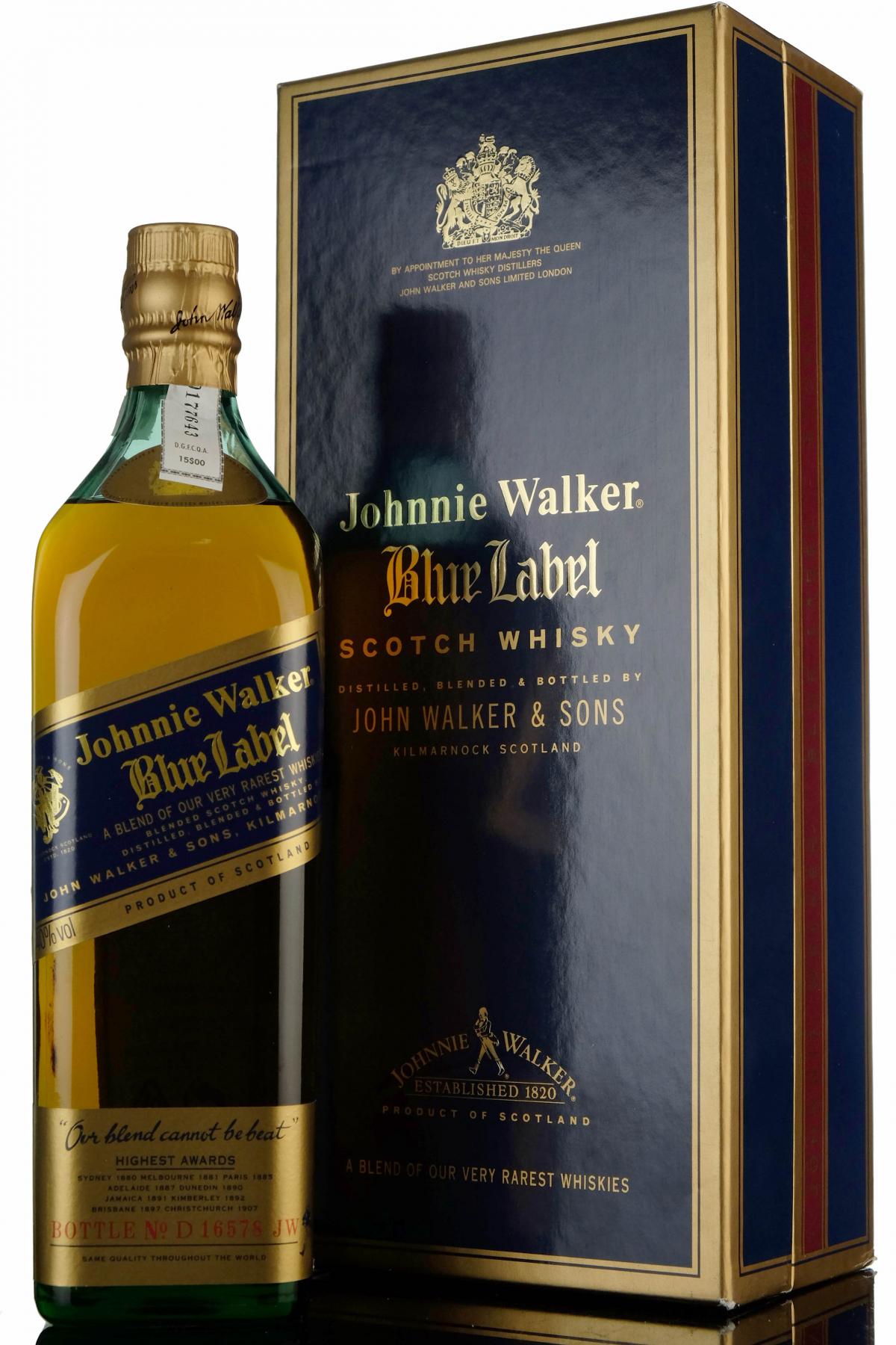 Johnnie Walker Blue Label - 1990s