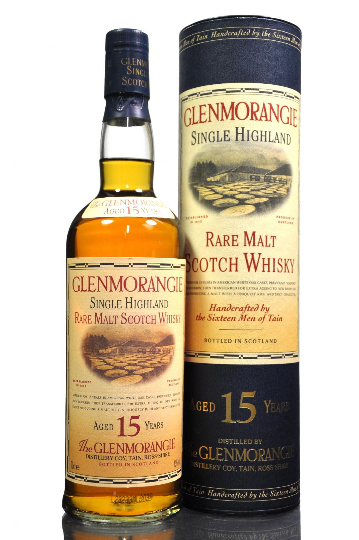 Glenmorangie 15 Year Old