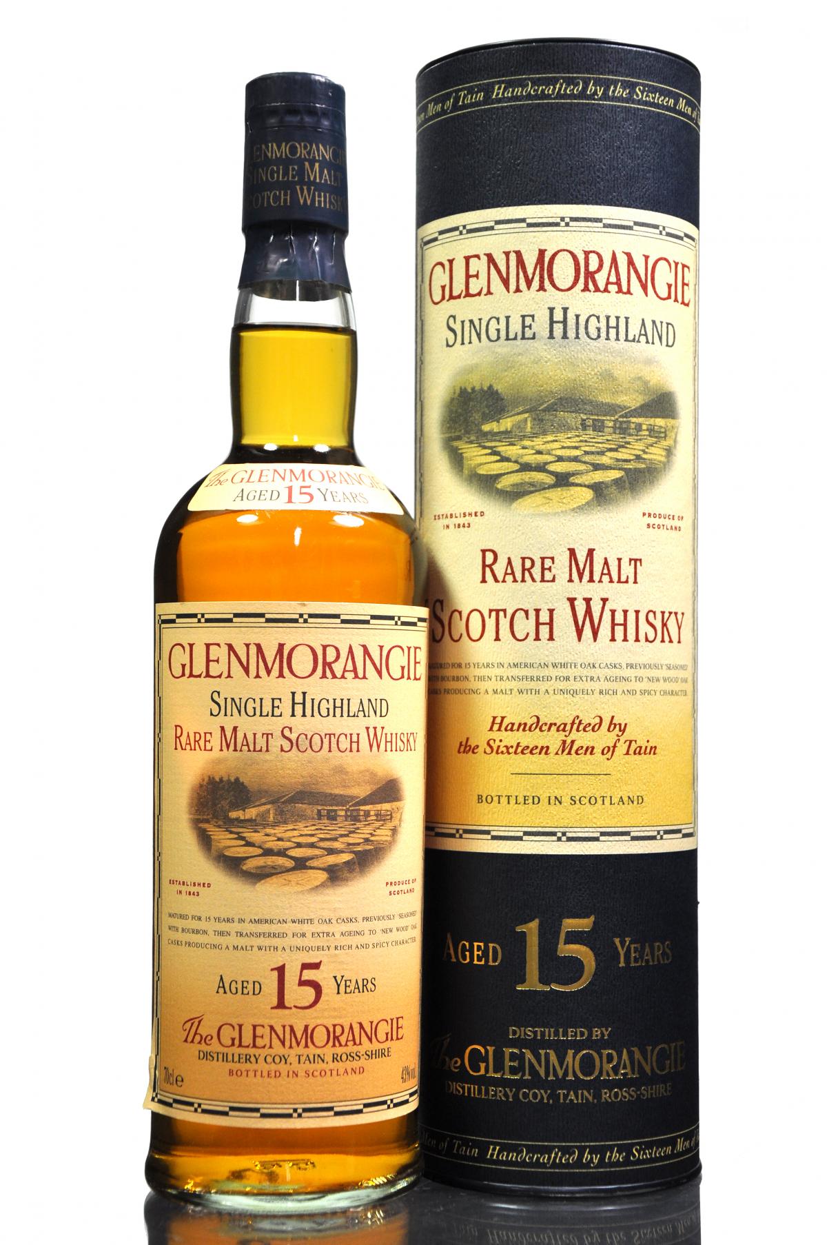 Glenmorangie 15 Year Old